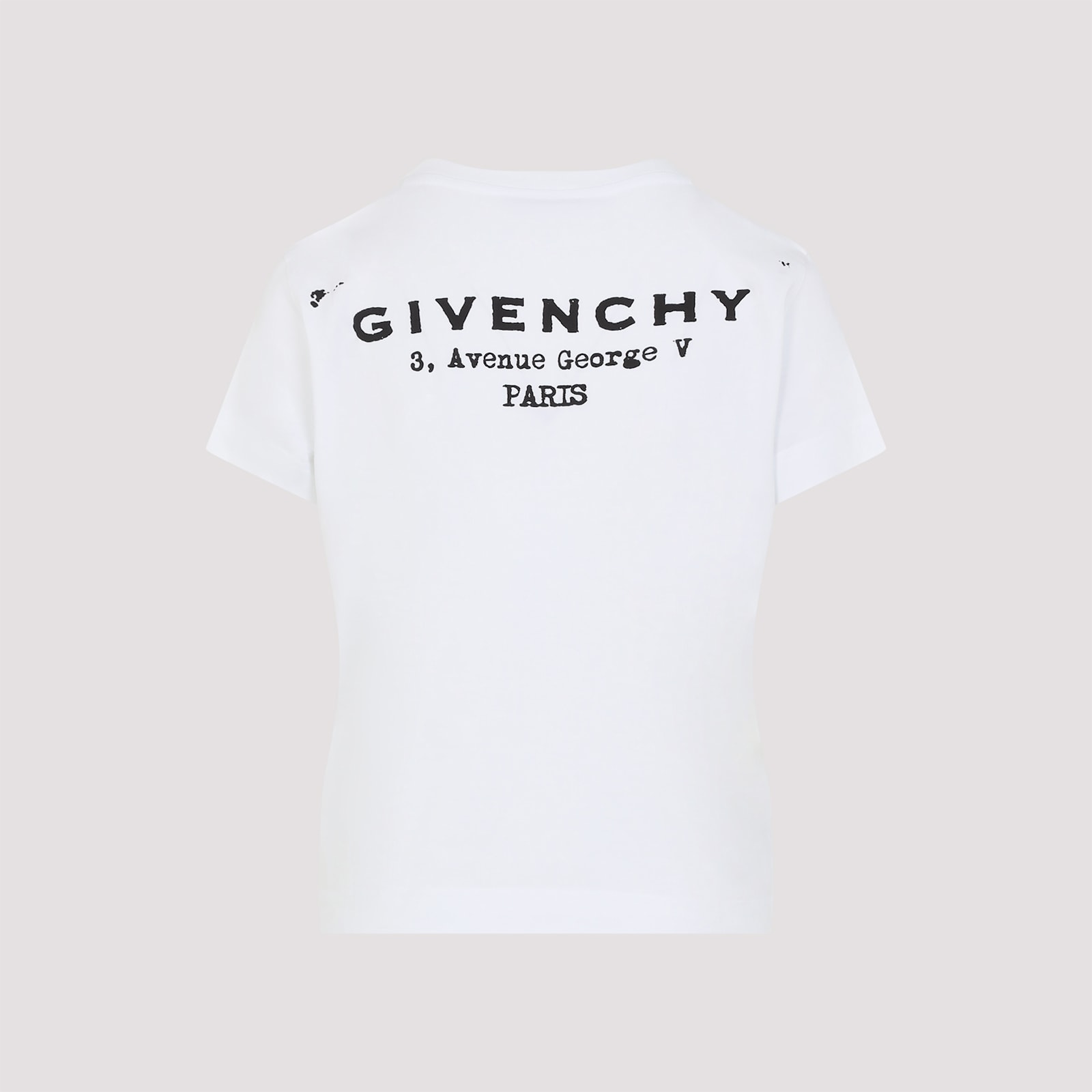 Givenchy Logo Short-sleeved T-shirt In White