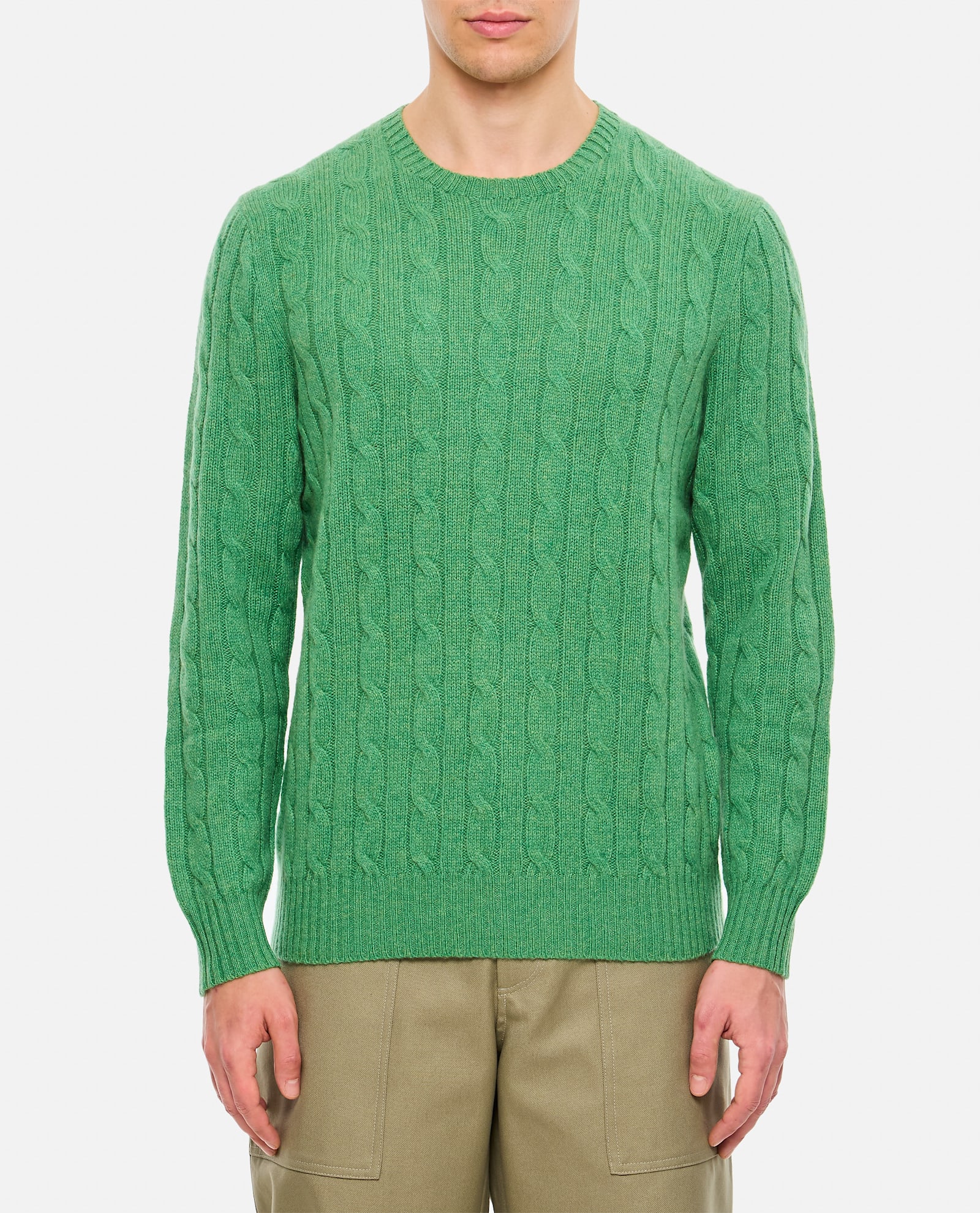 Shop Polo Ralph Lauren Pullover In Green