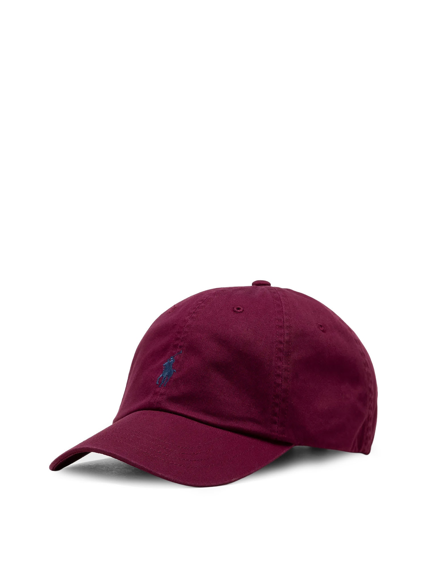 Polo Ralph Lauren Cotton Baseball Hat In Burgundy