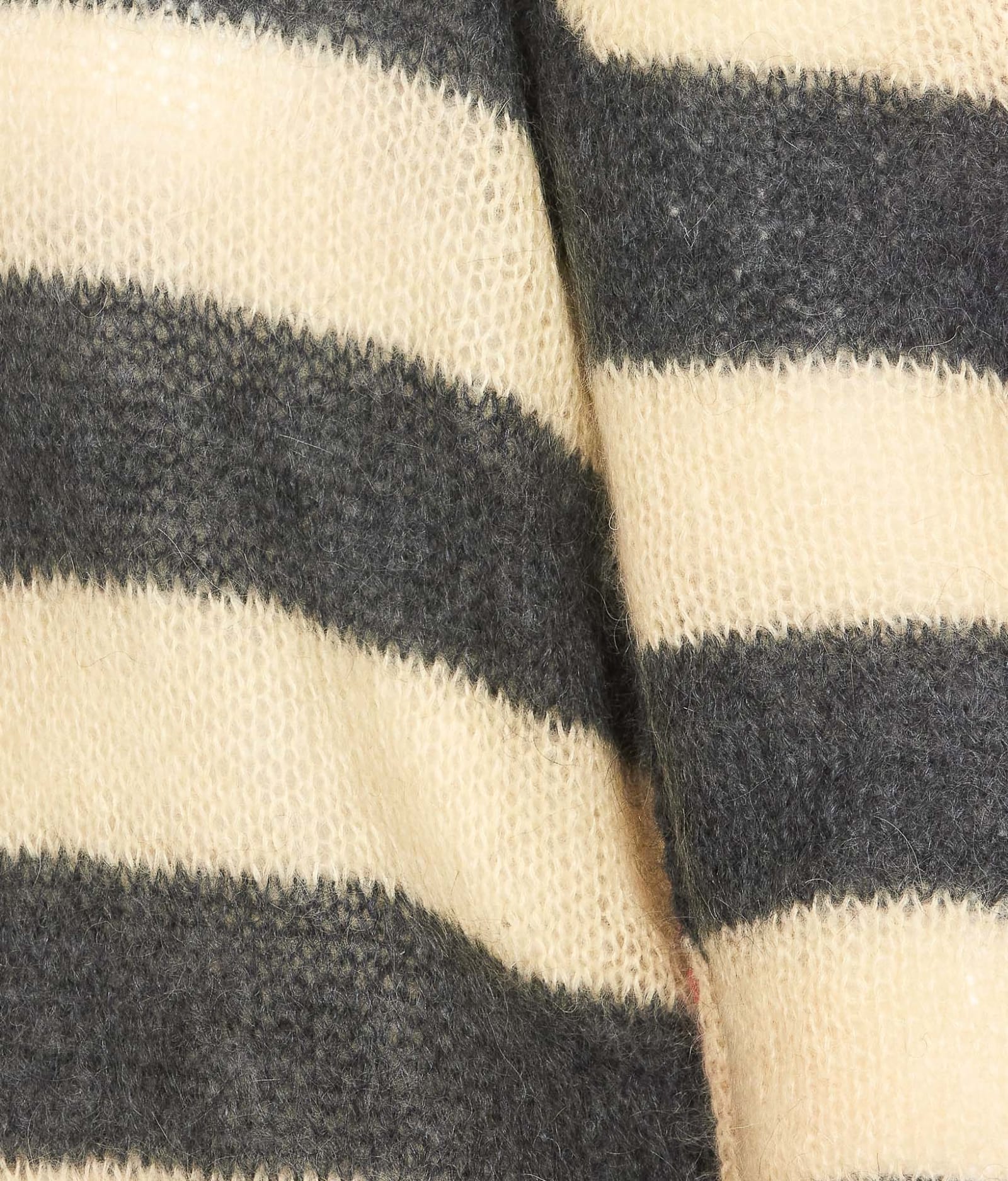 Shop Marni Striped Sweater In Multicolour
