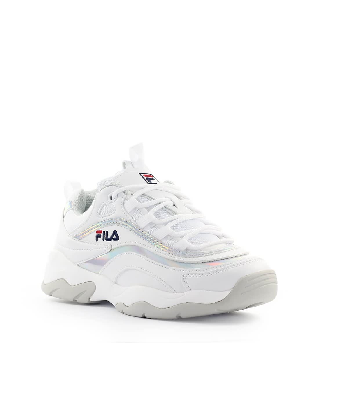 fila silver sneakers