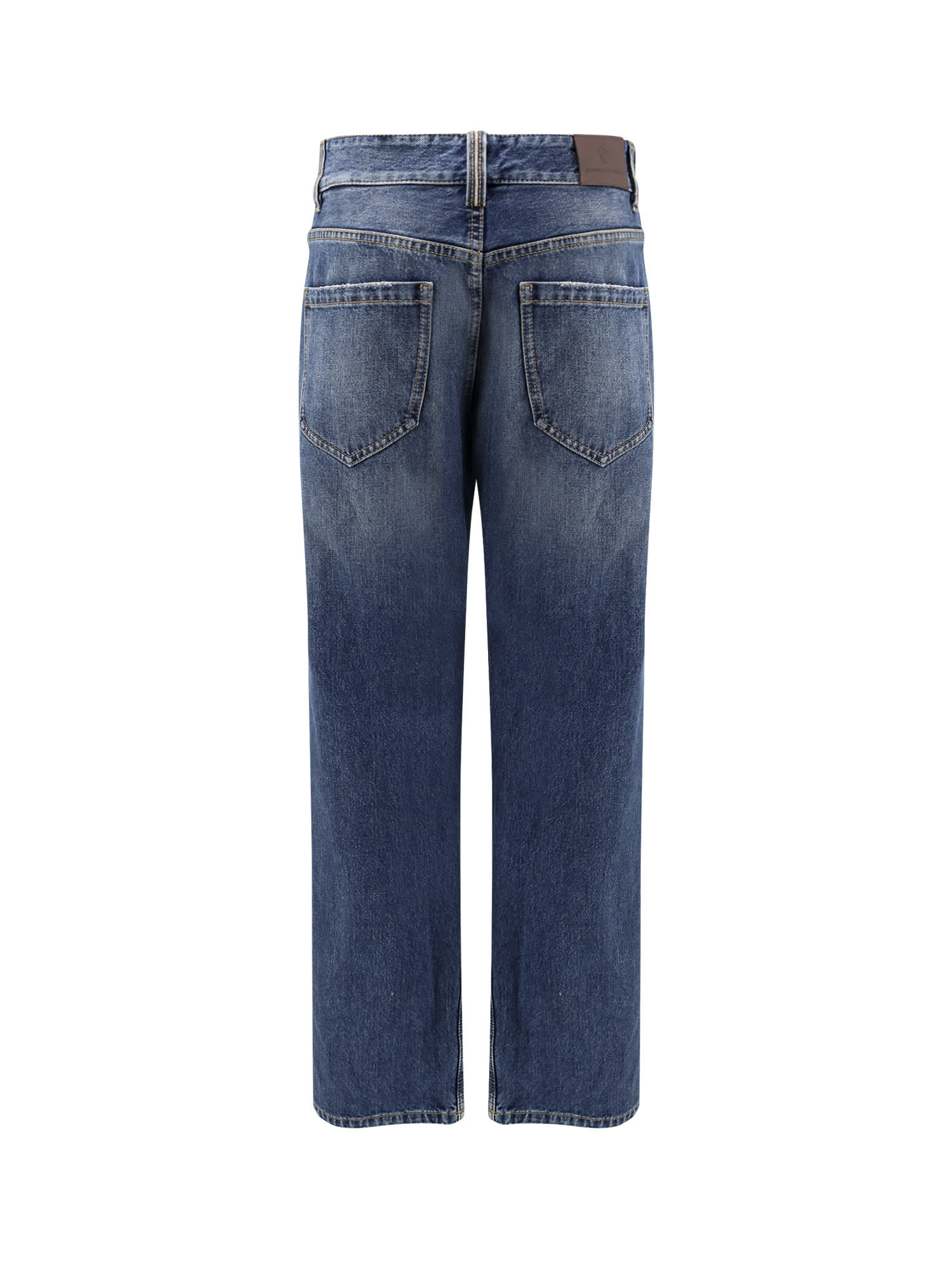 Brunello Cucinelli The Column Full Length Jeans