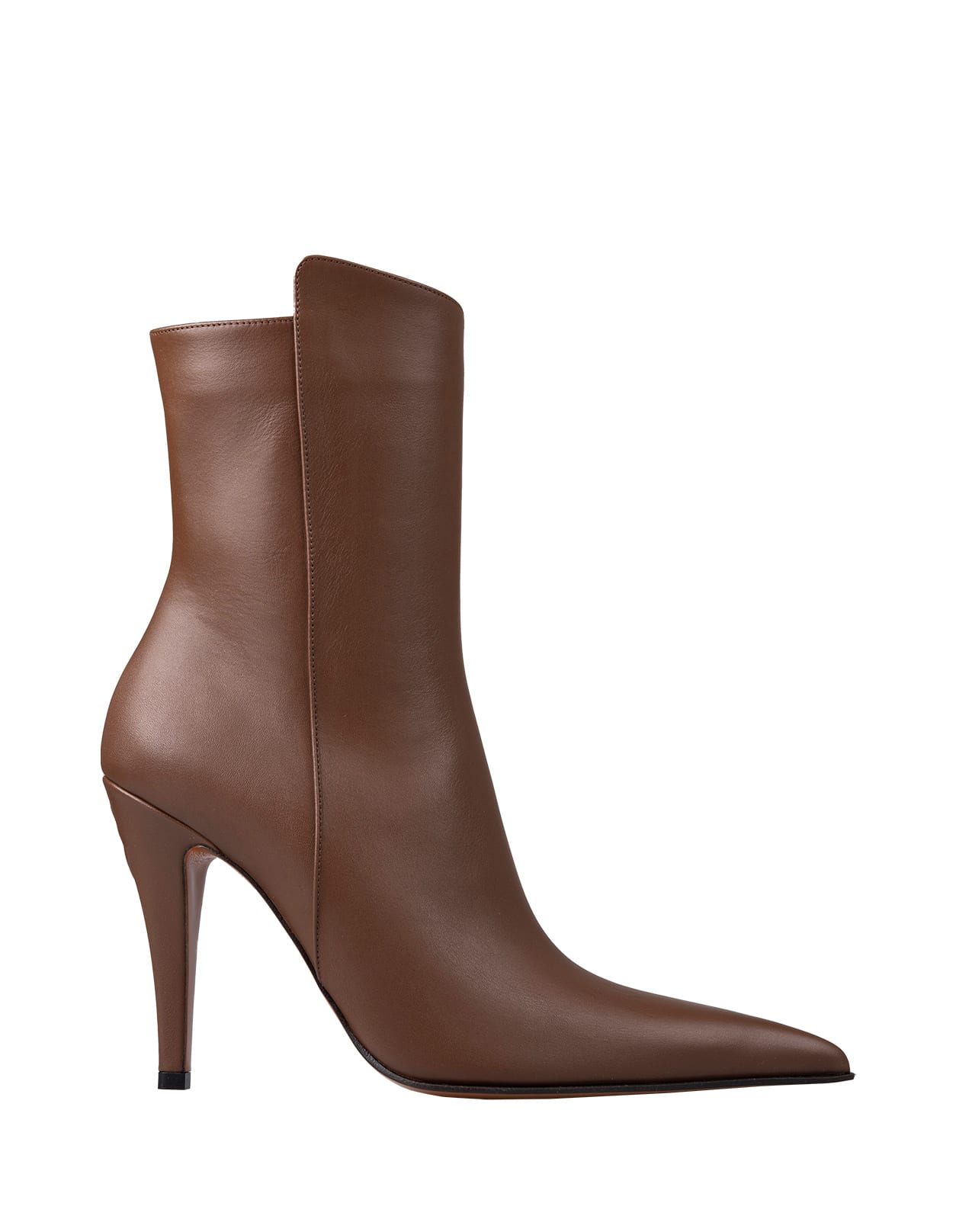 Shop Alexander Mcqueen Brown Birdee Ankle Boots