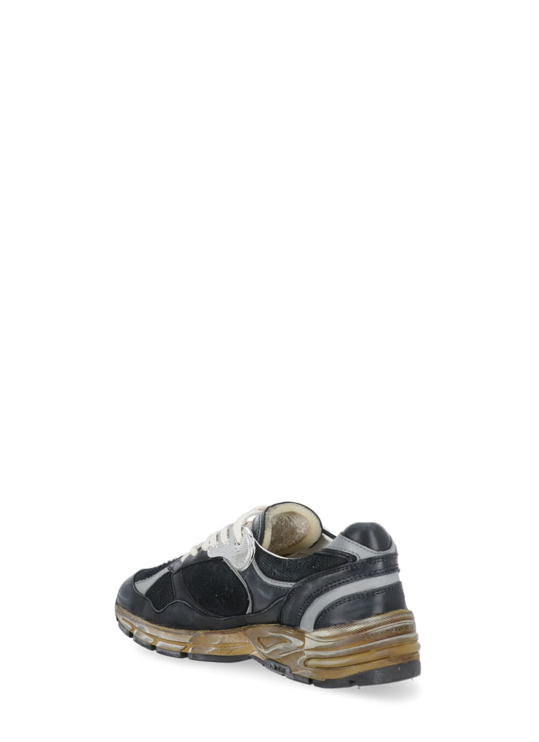 Shop Golden Goose Running Dad Sneakers In Black