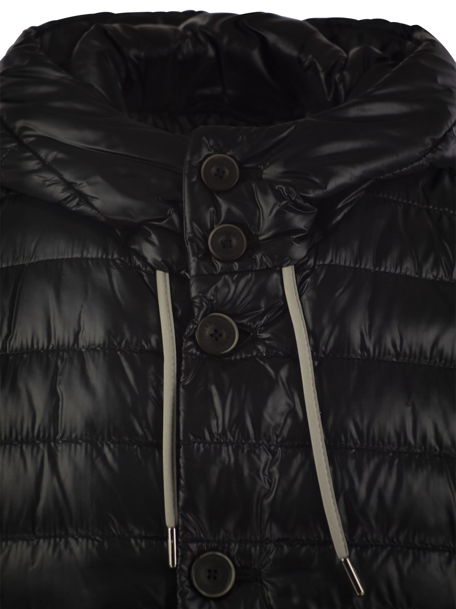 Herno Men's Sleeveless Down Jacket In Black