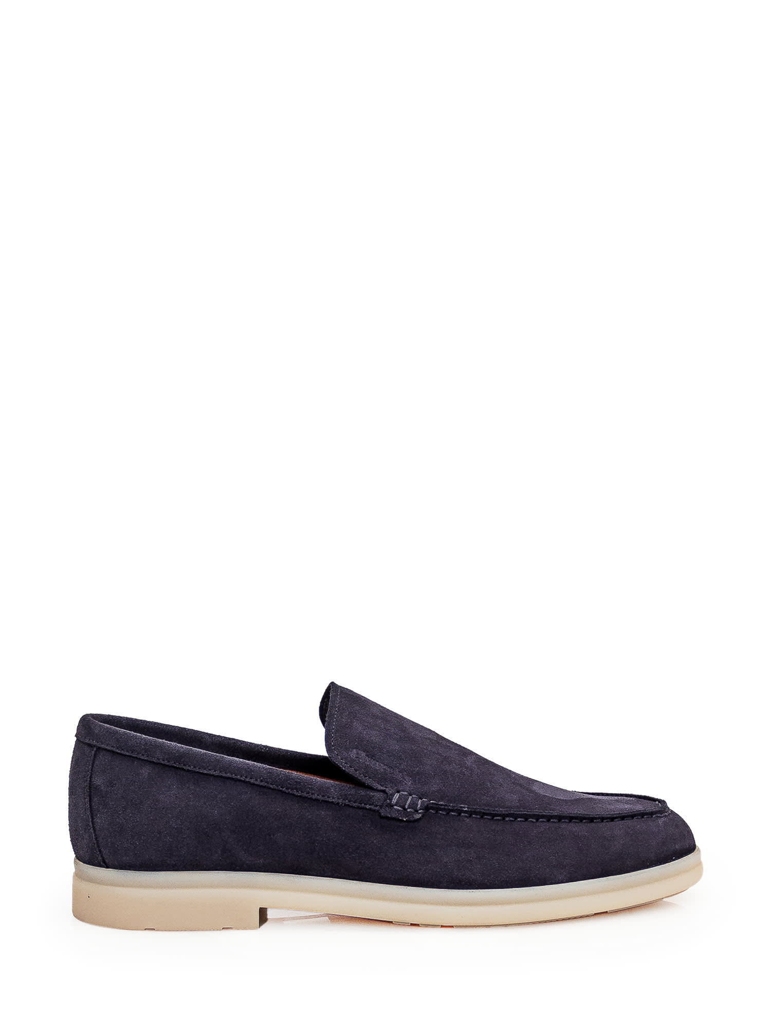 Church's Leather Loafer In Navy