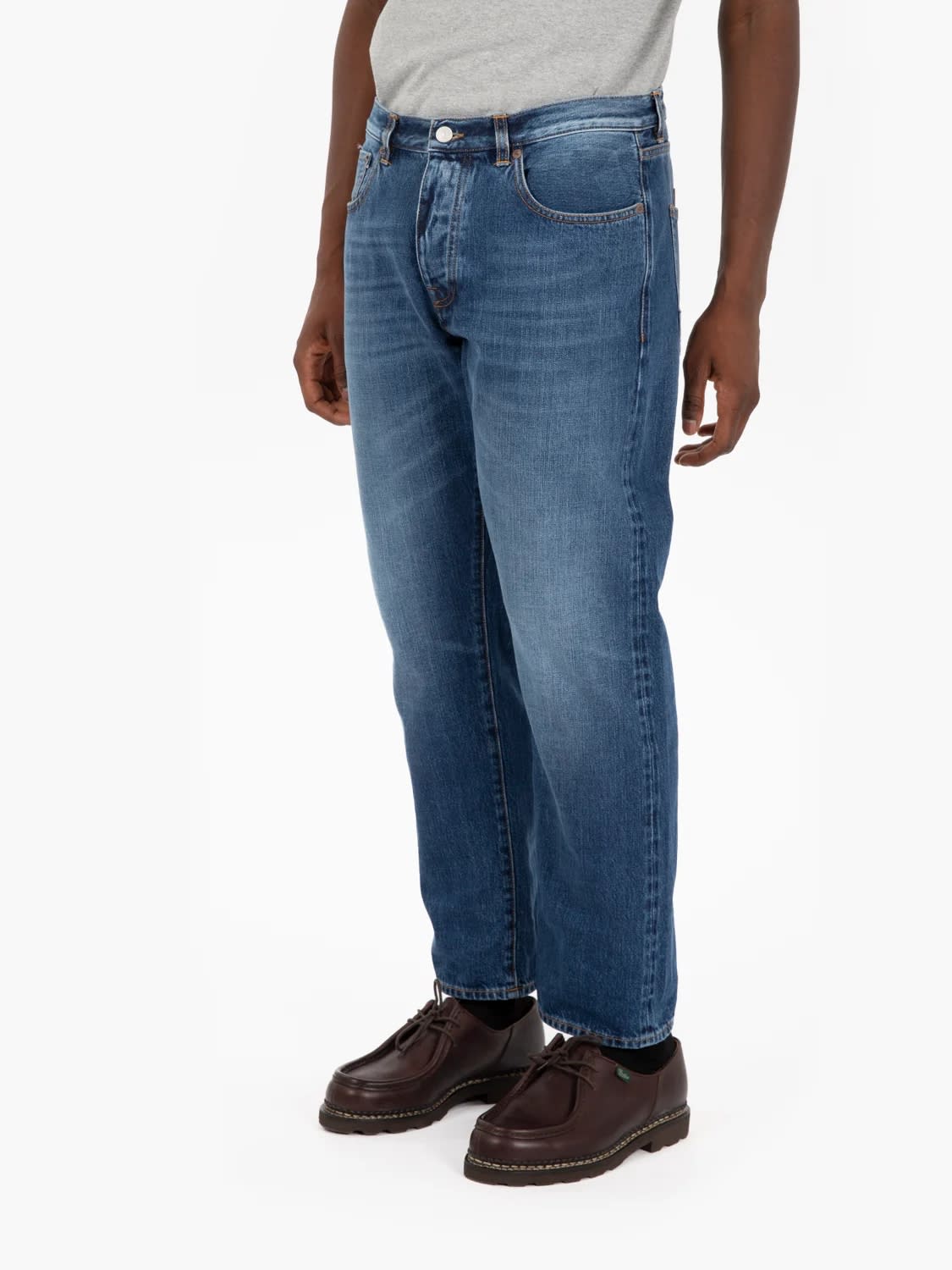 Five Pockets Denim Pants