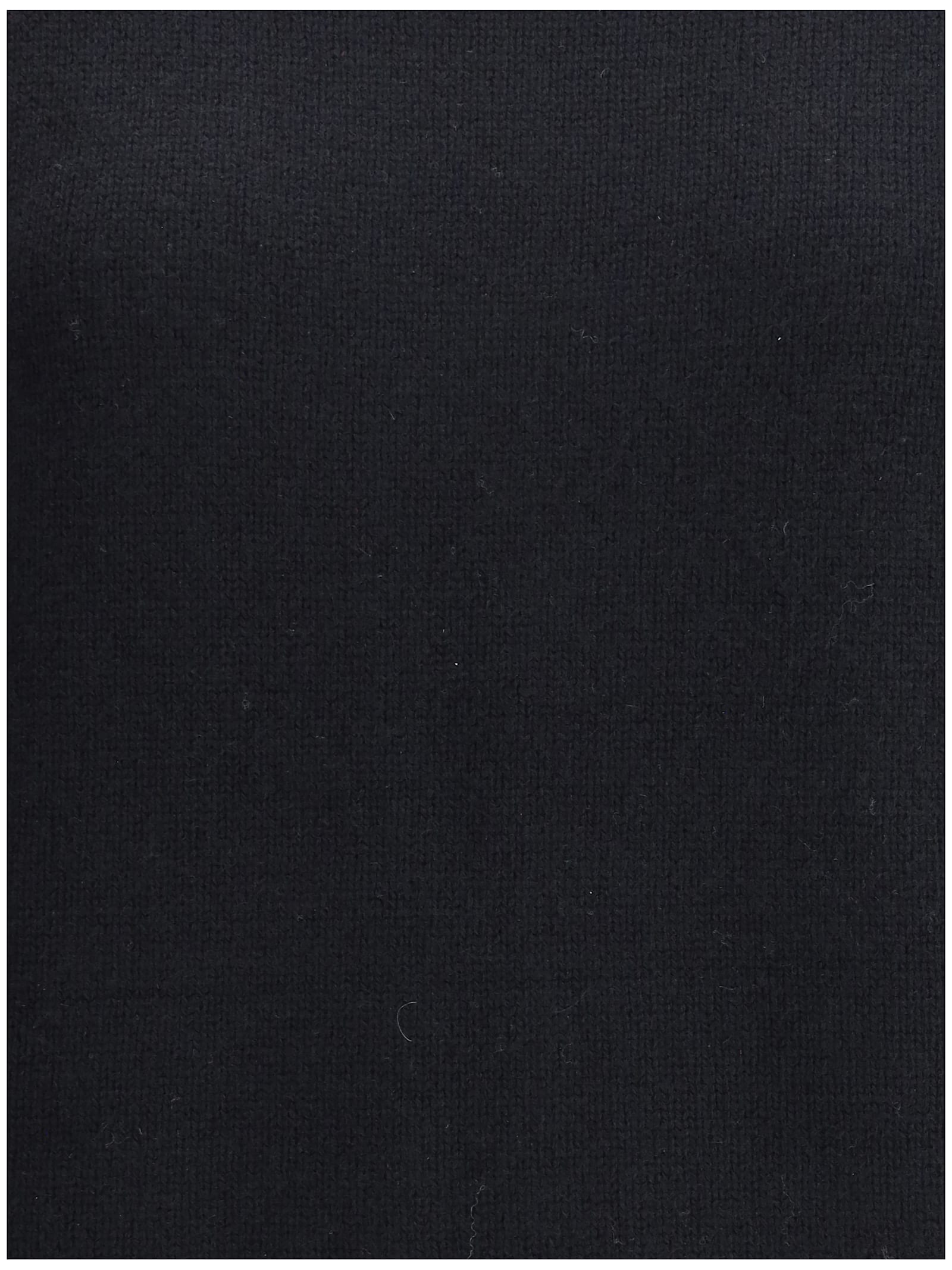 Allude Turtleneck Sweater In Black