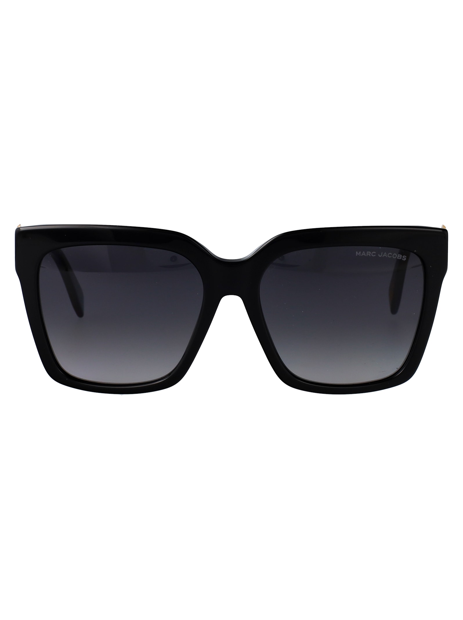Marc Jacobs Acetate Square Sunglasses In Black