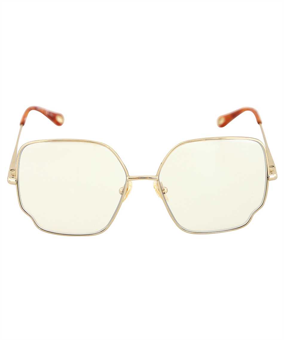 Chloé Squared Sunglasses In Brown