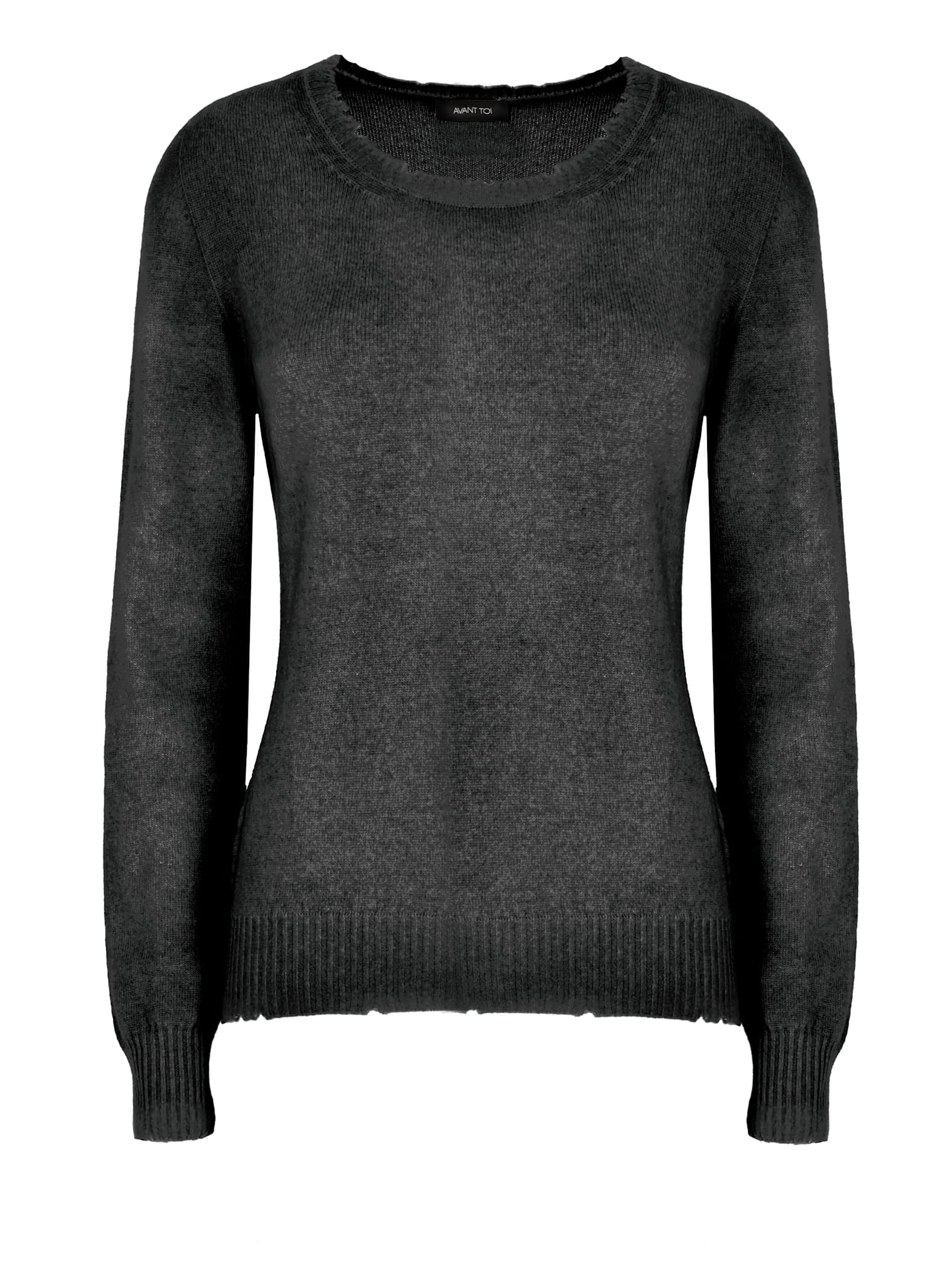 Avant Toi Cashmere Sweater In Black