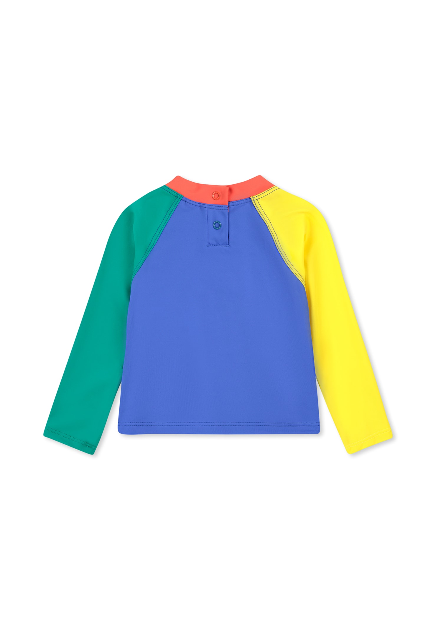 Bobo Choses Anti Uv Multicolor T-shirt For Boy With Writing In Multicolor
