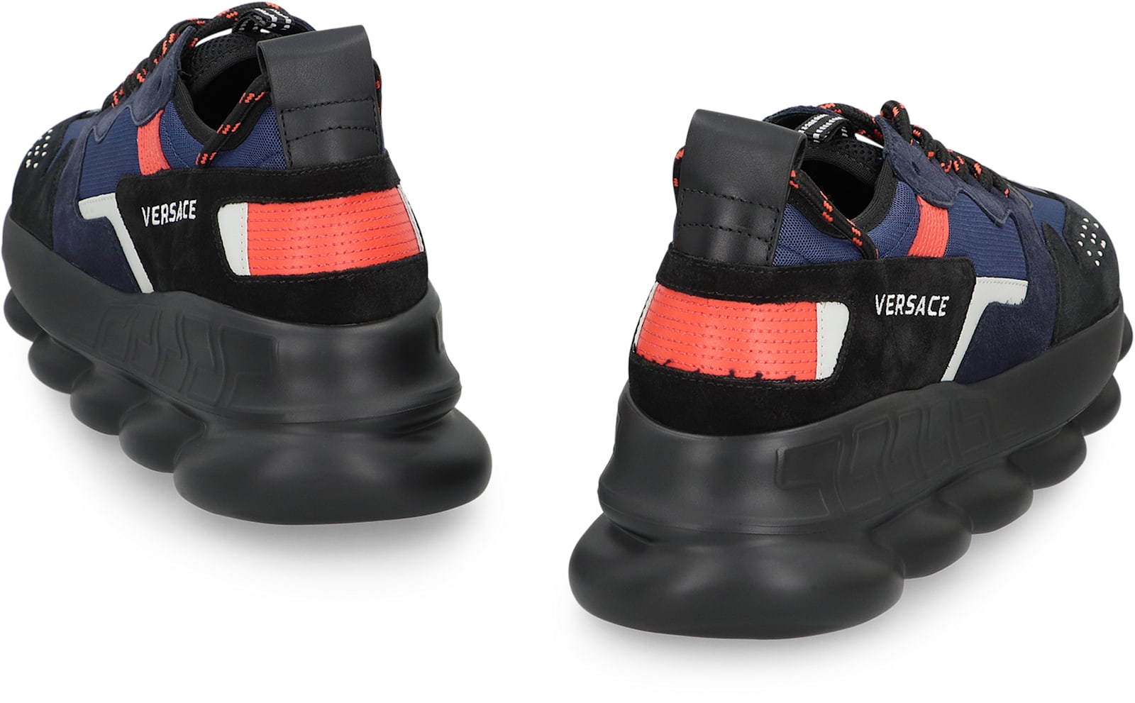Versace Chain Reaction Chunky Sneakers In Multi