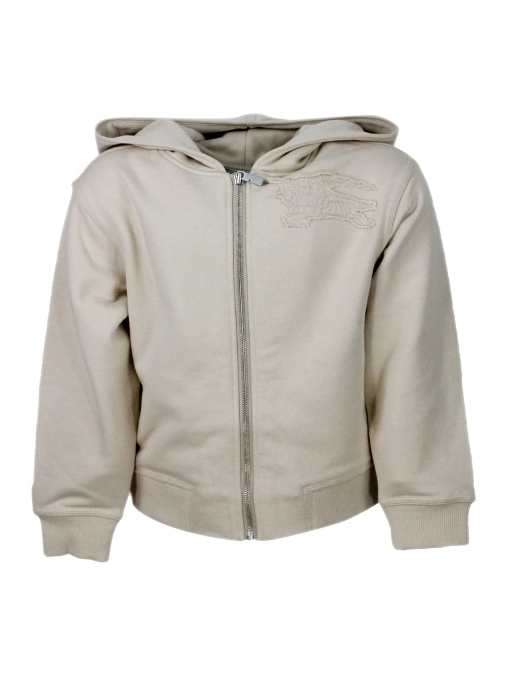 Burberry Sweater In Silver