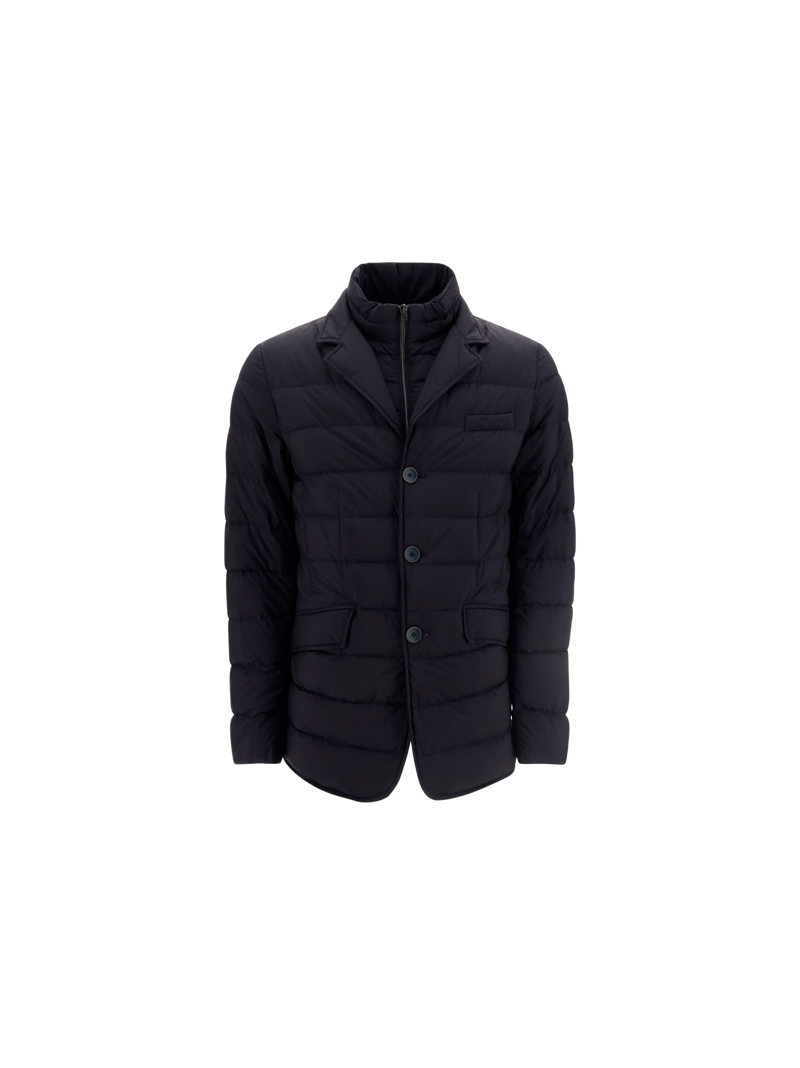Shop Herno Down Jacket  In Blue