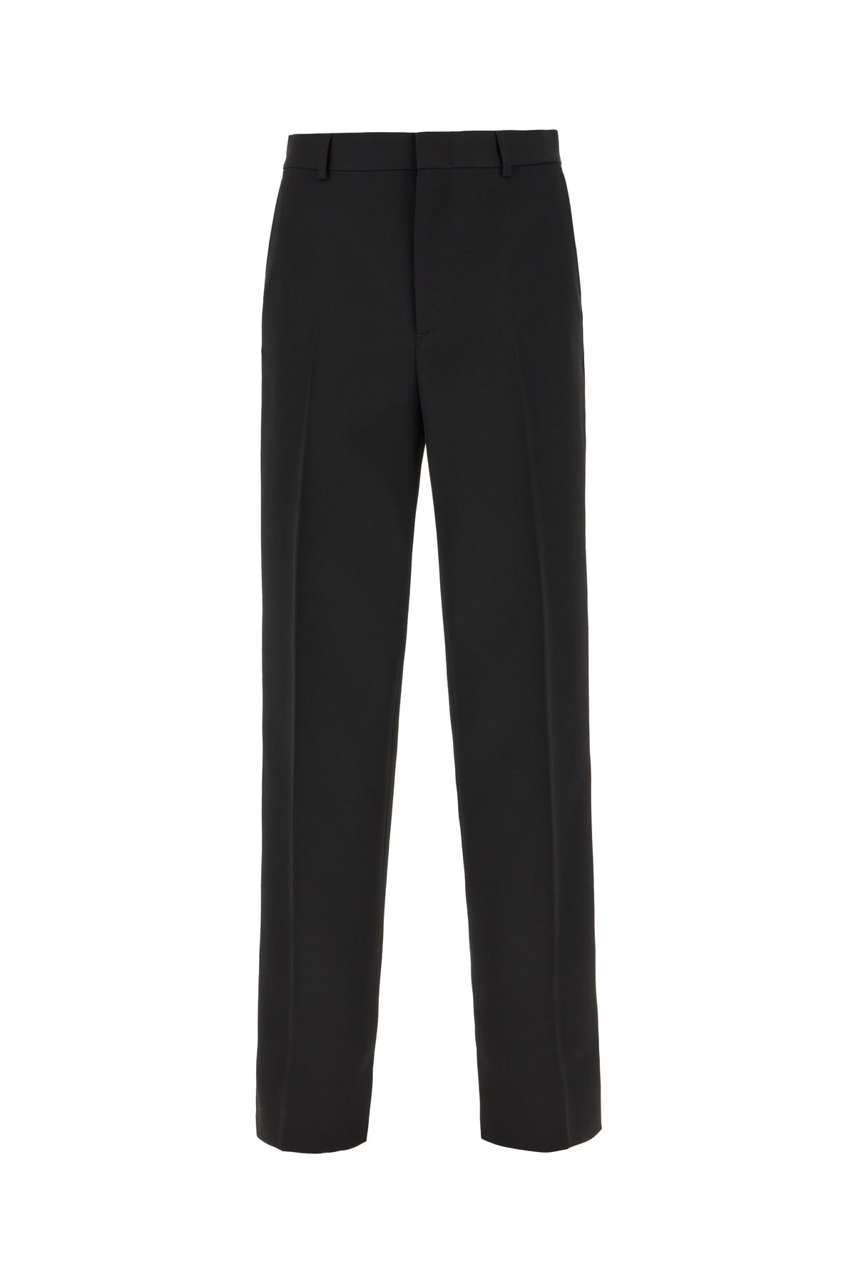 Gucci Black Wool Pants In Nero