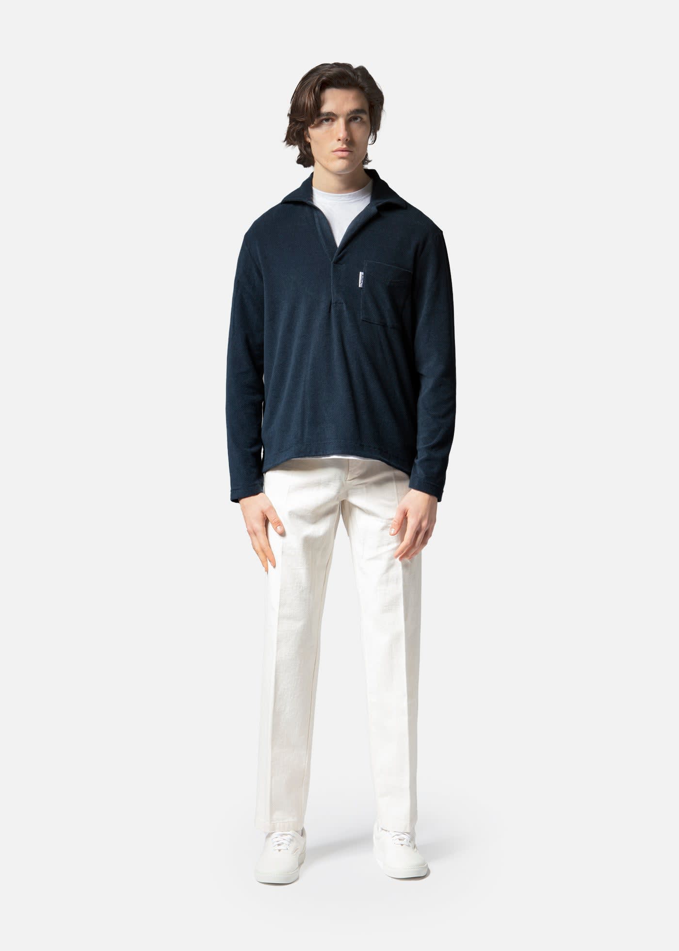 Doppiaa Aaugusto Straight-leg Cotton Trousers