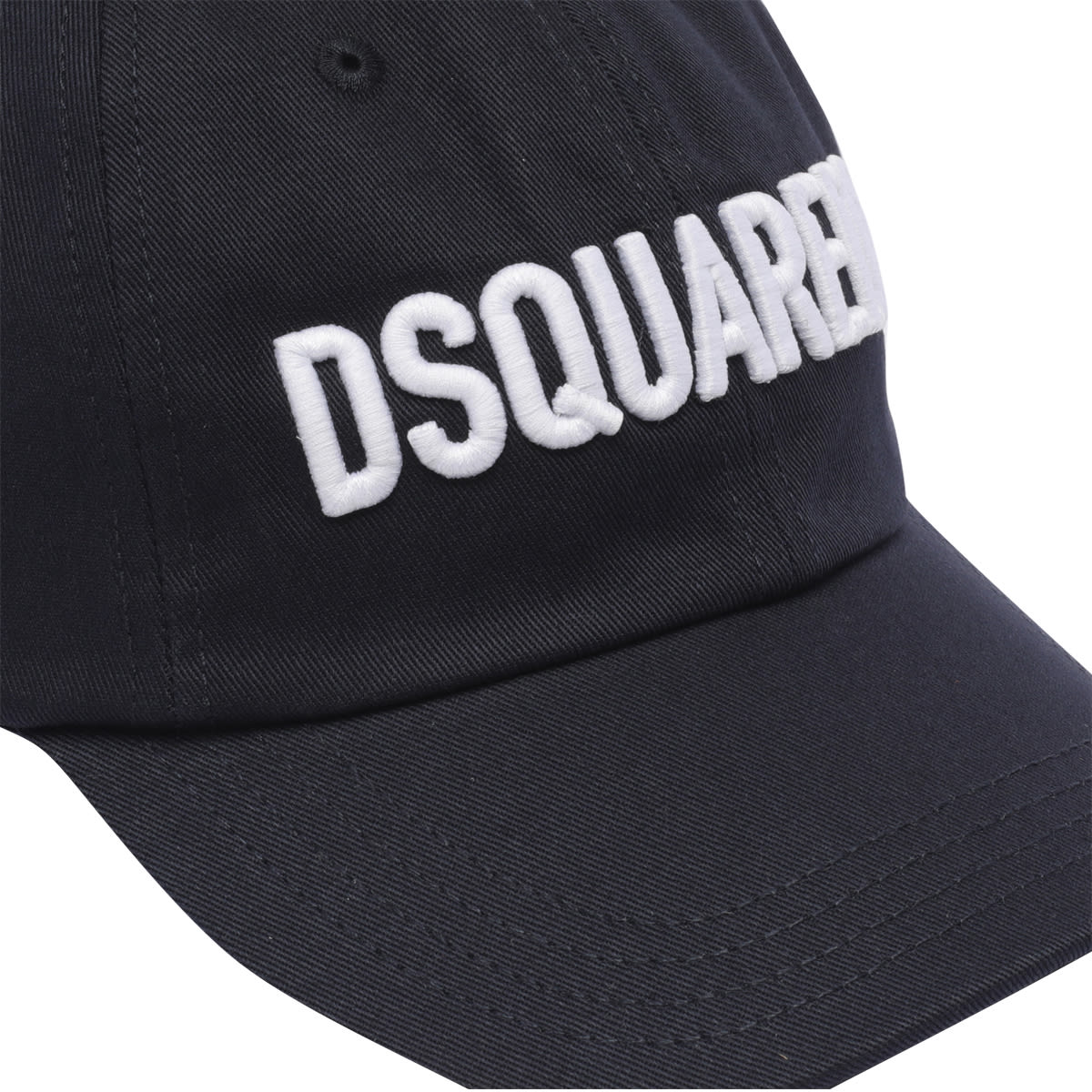 Shop Dsquared2 Logo Cap In Blu