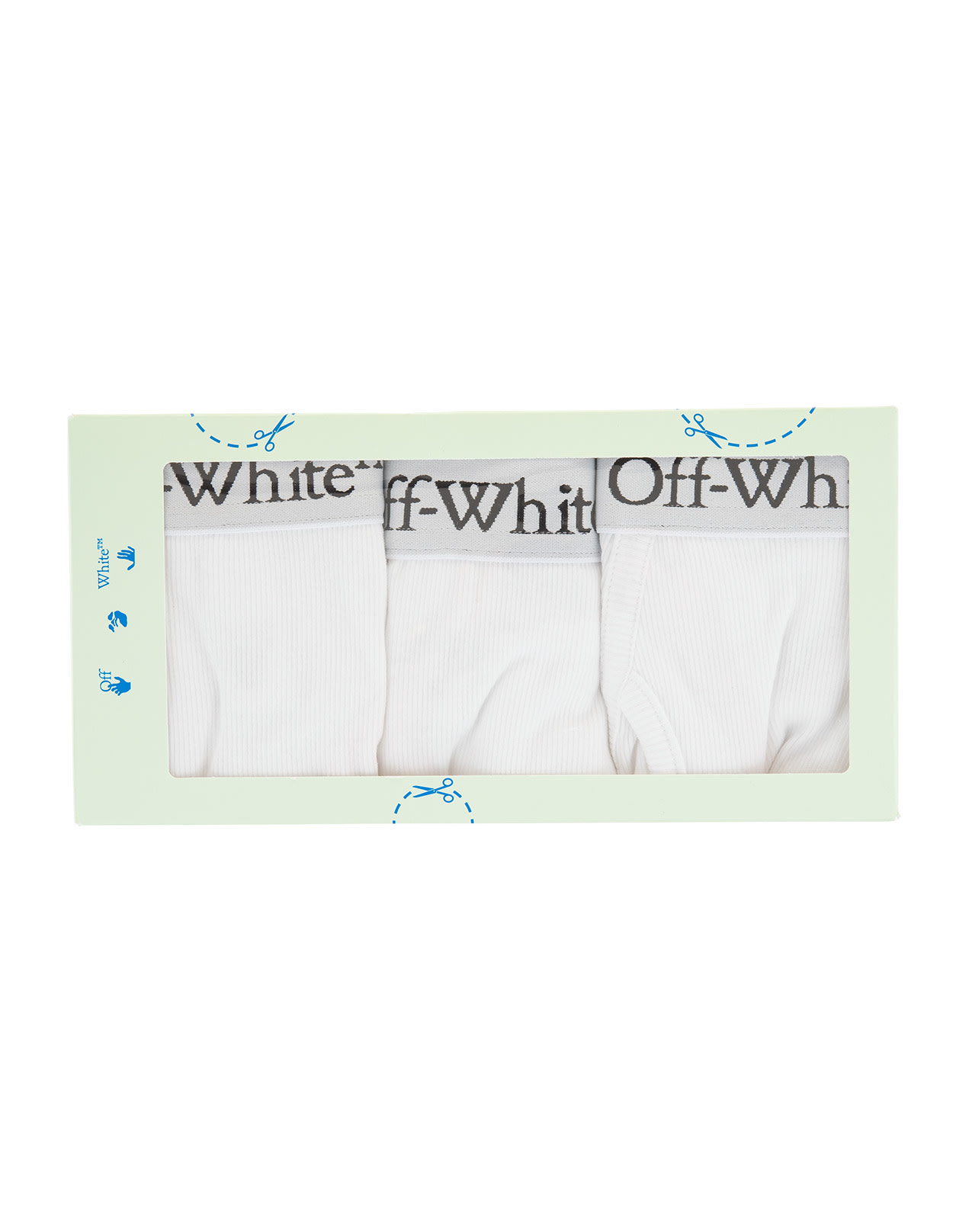 Off-White White Tripack Logo Boxers