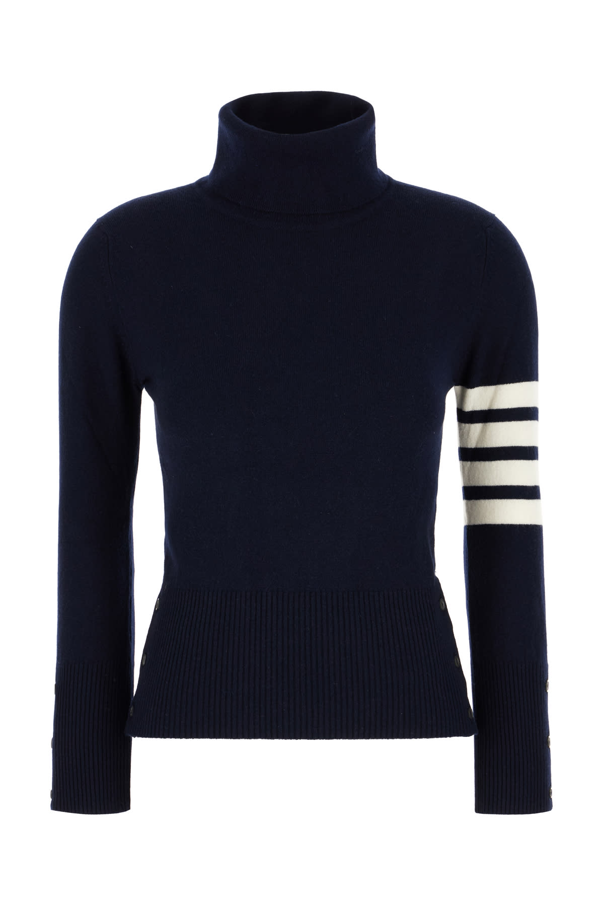 Thom Browne Striped Turtleneck Sweater