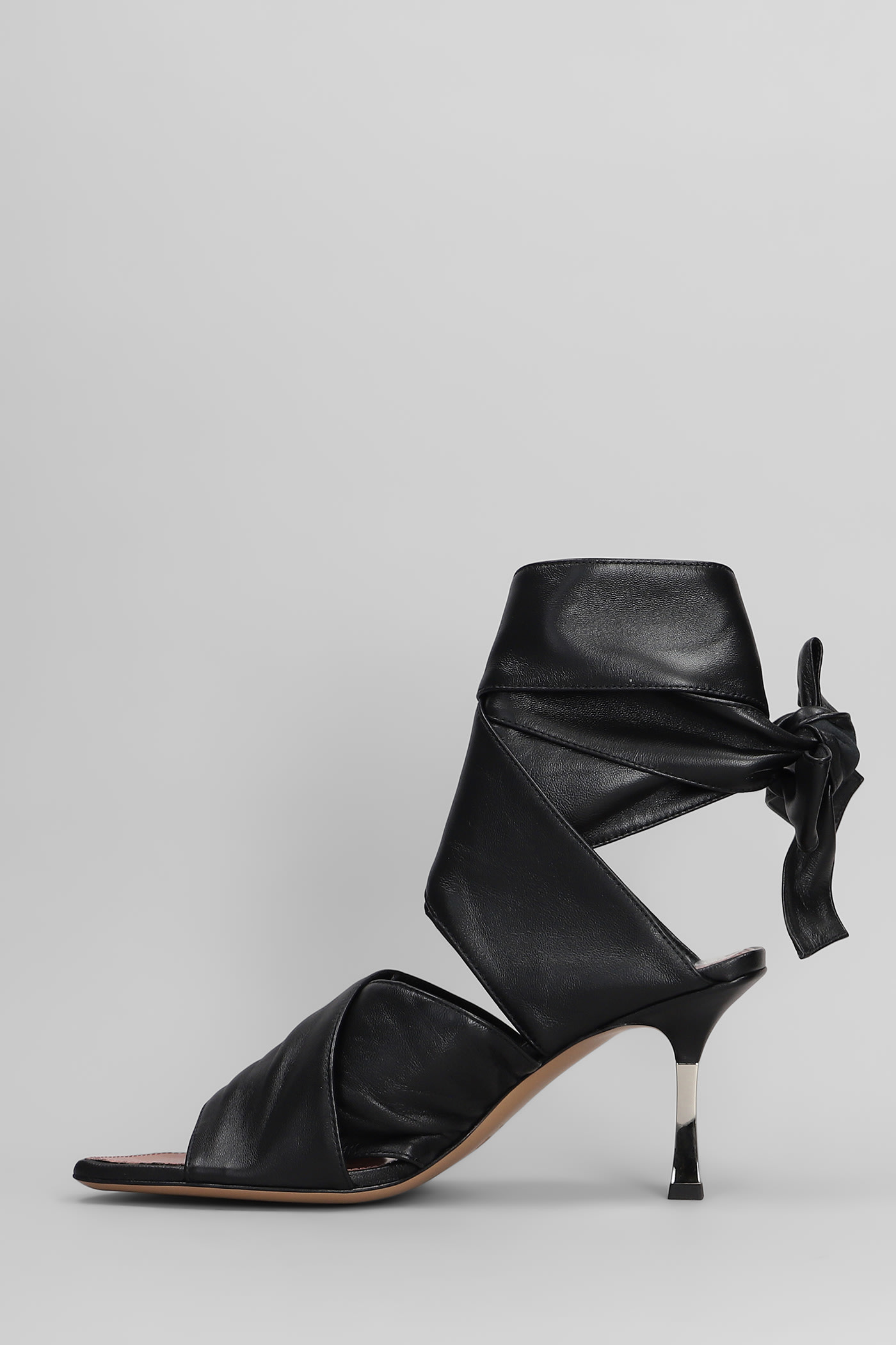 Shop Paris Texas Lorena Sandals In Black Leather
