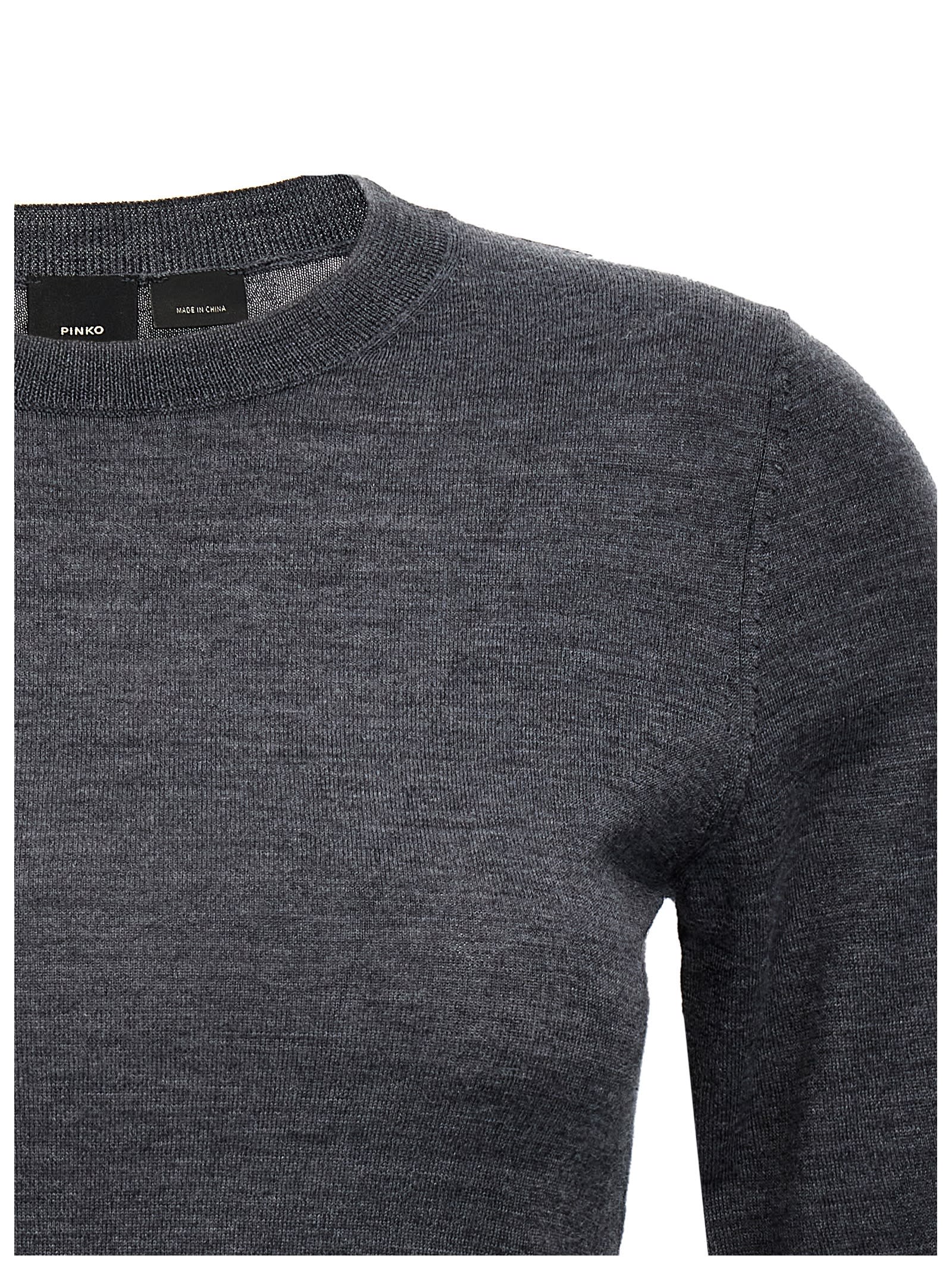 Shop Pinko Graspo Sweater In Grey