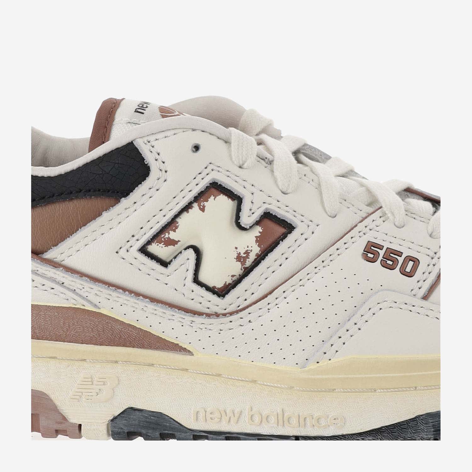 Shop New Balance Sneakers 550 In Brown