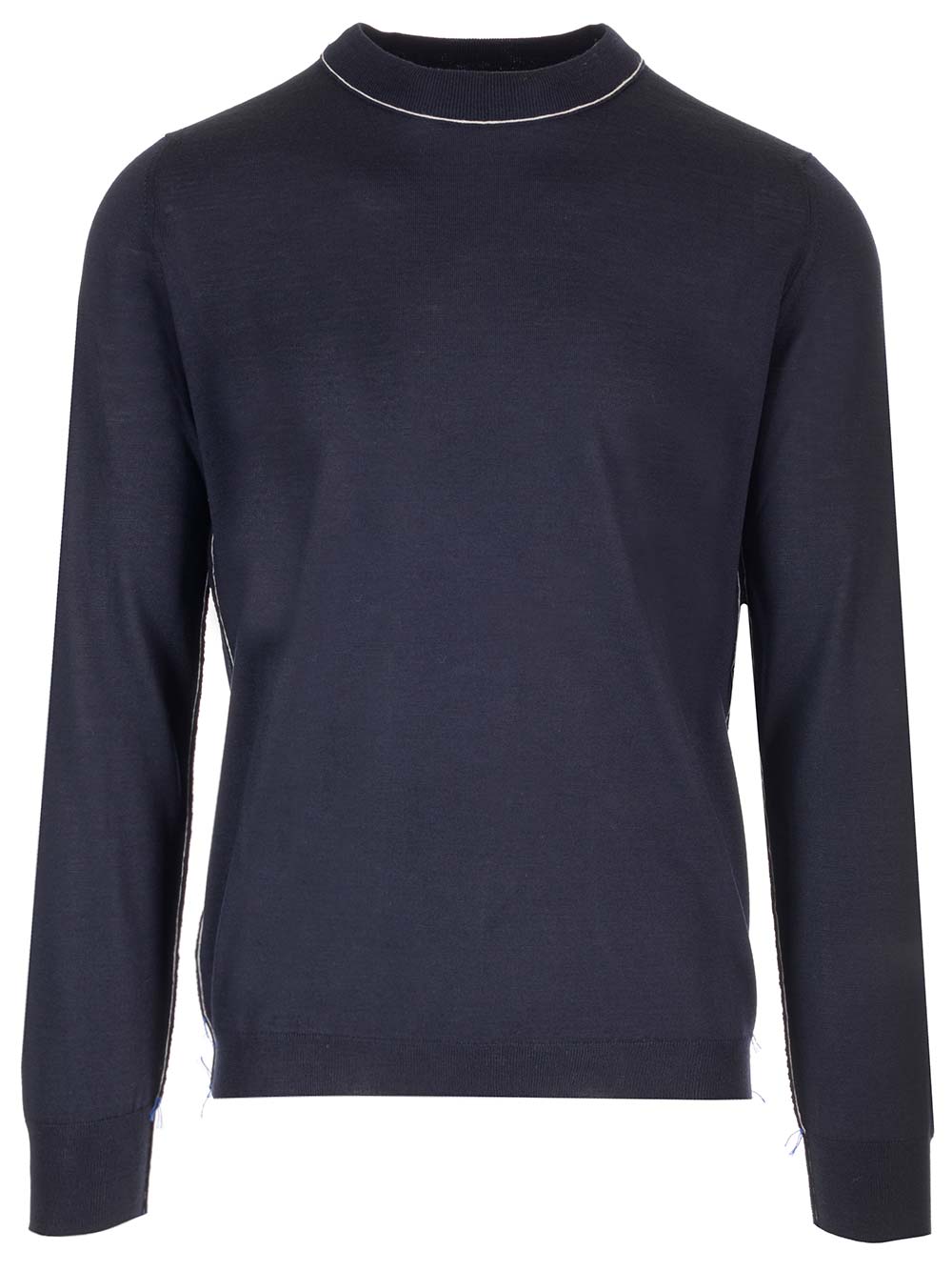 Wool And Cotton Crewneck