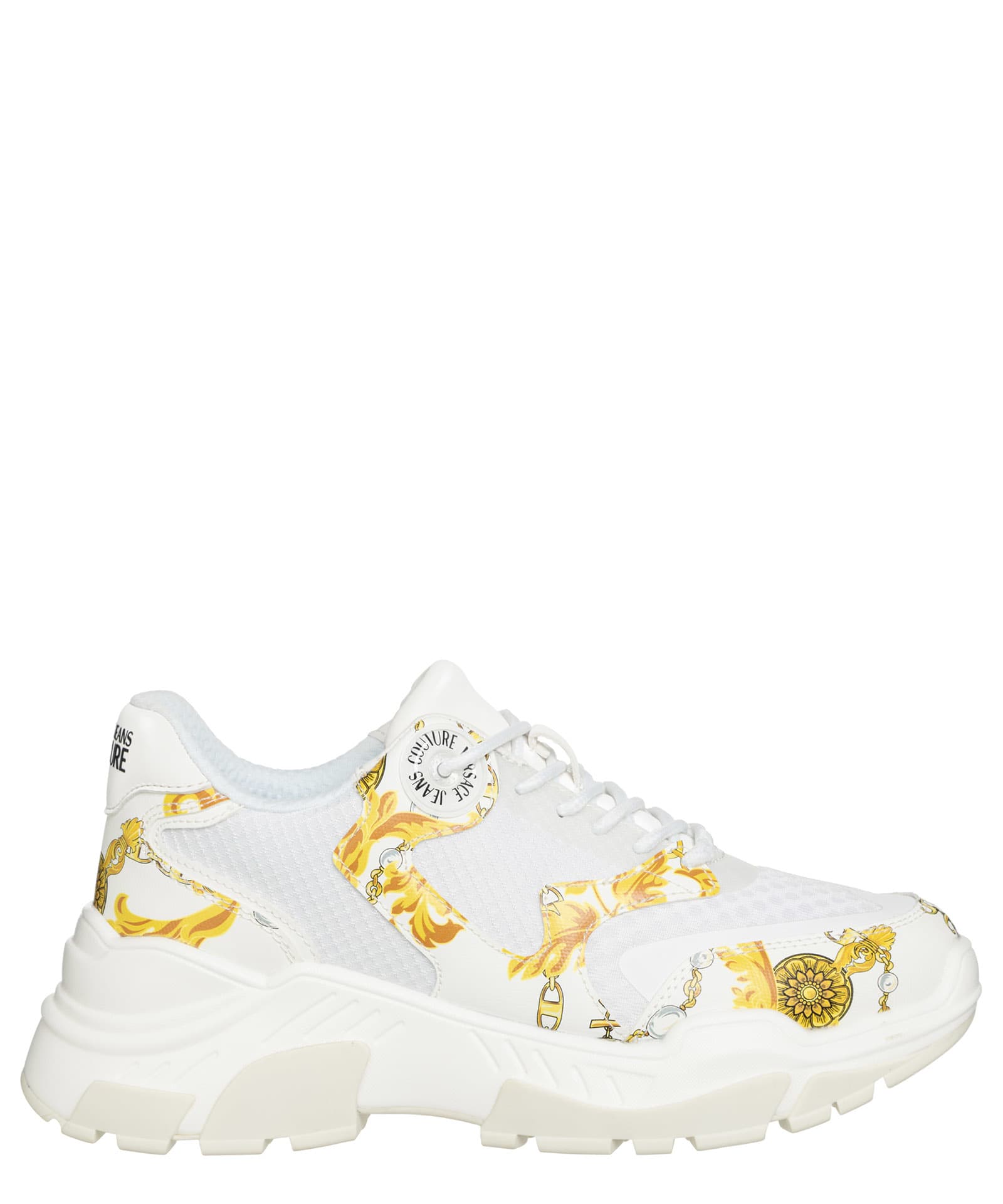VERSACE JEANS COUTURE CHAIN COUTURE SNEAKERS