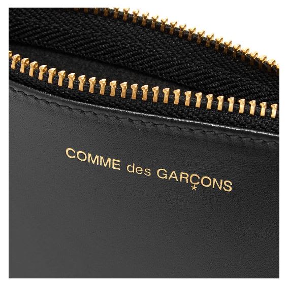 Comme Des Garçons Wallet Classic Line In Black