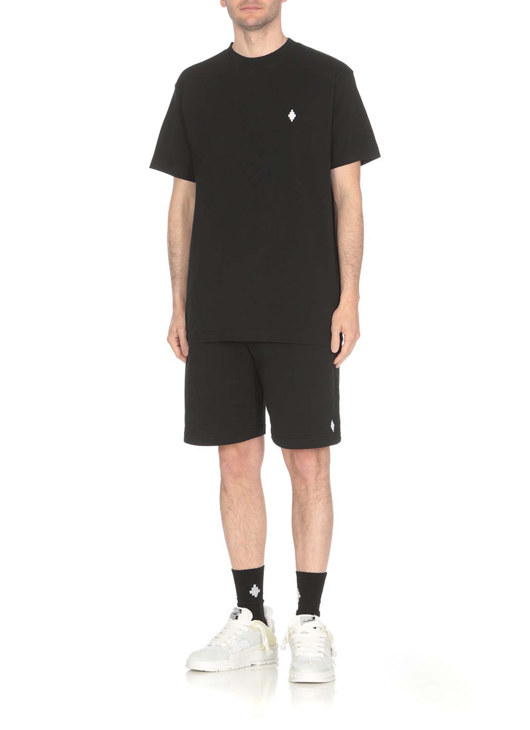 Shop Marcelo Burlon County Of Milan Cross Basic T-shirt In Black