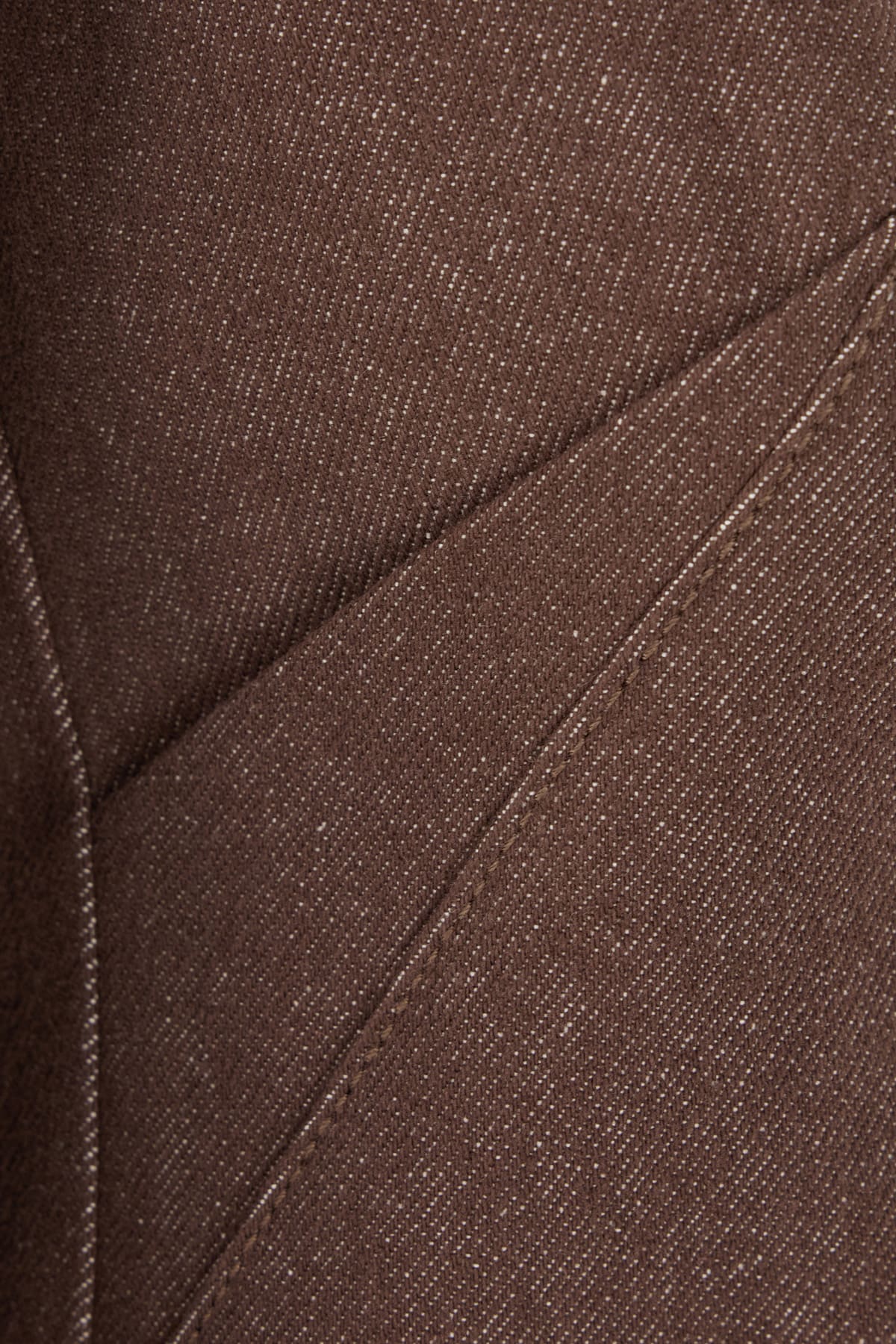 Max Mara Cotton Blazer With Notched Lapel And Flap Pockets In Brown