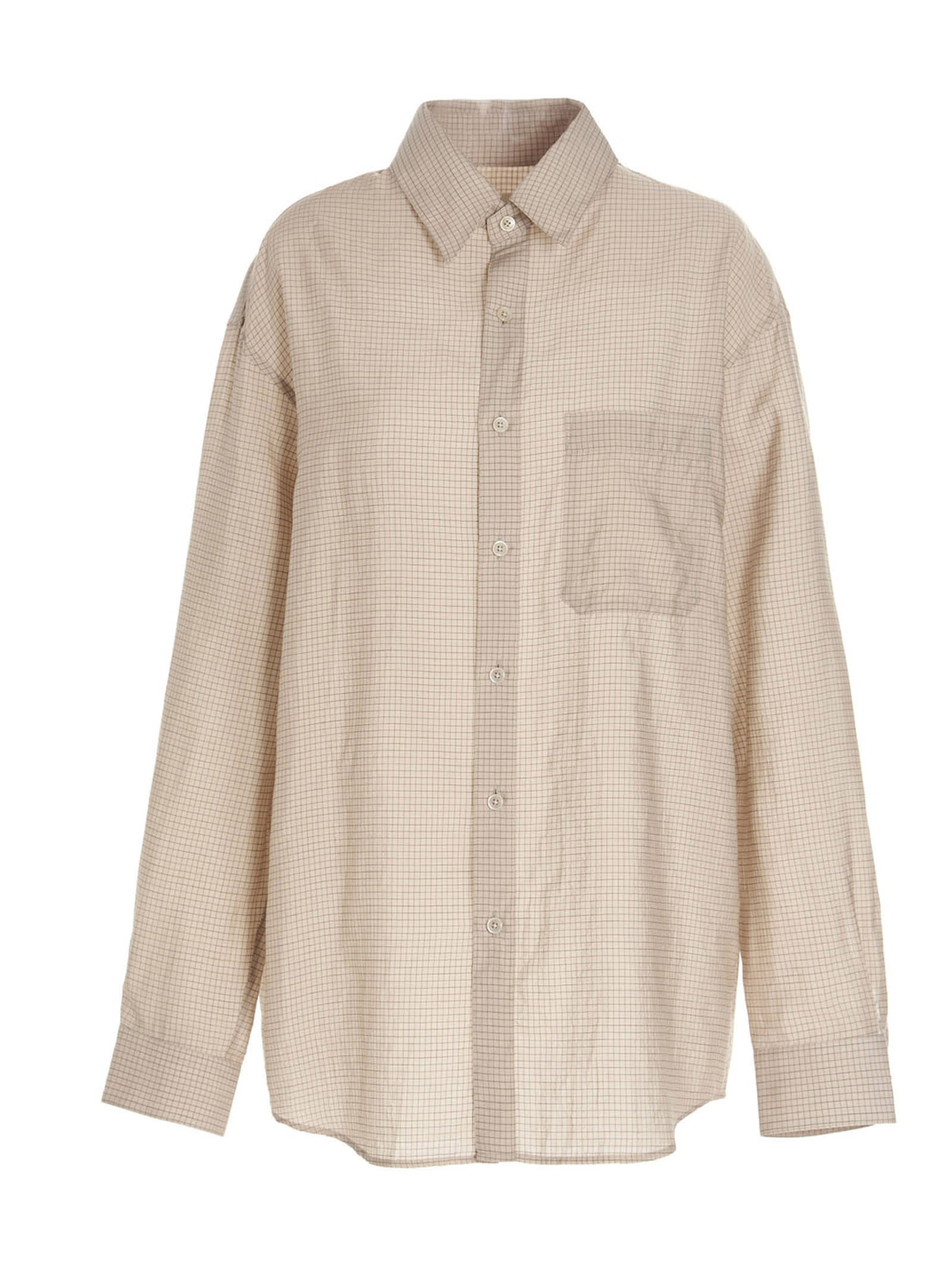 Lemaire Check Shirt