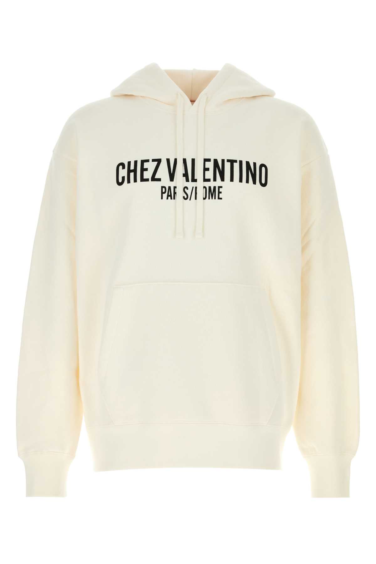 Ivory Cotton Sweatshirt