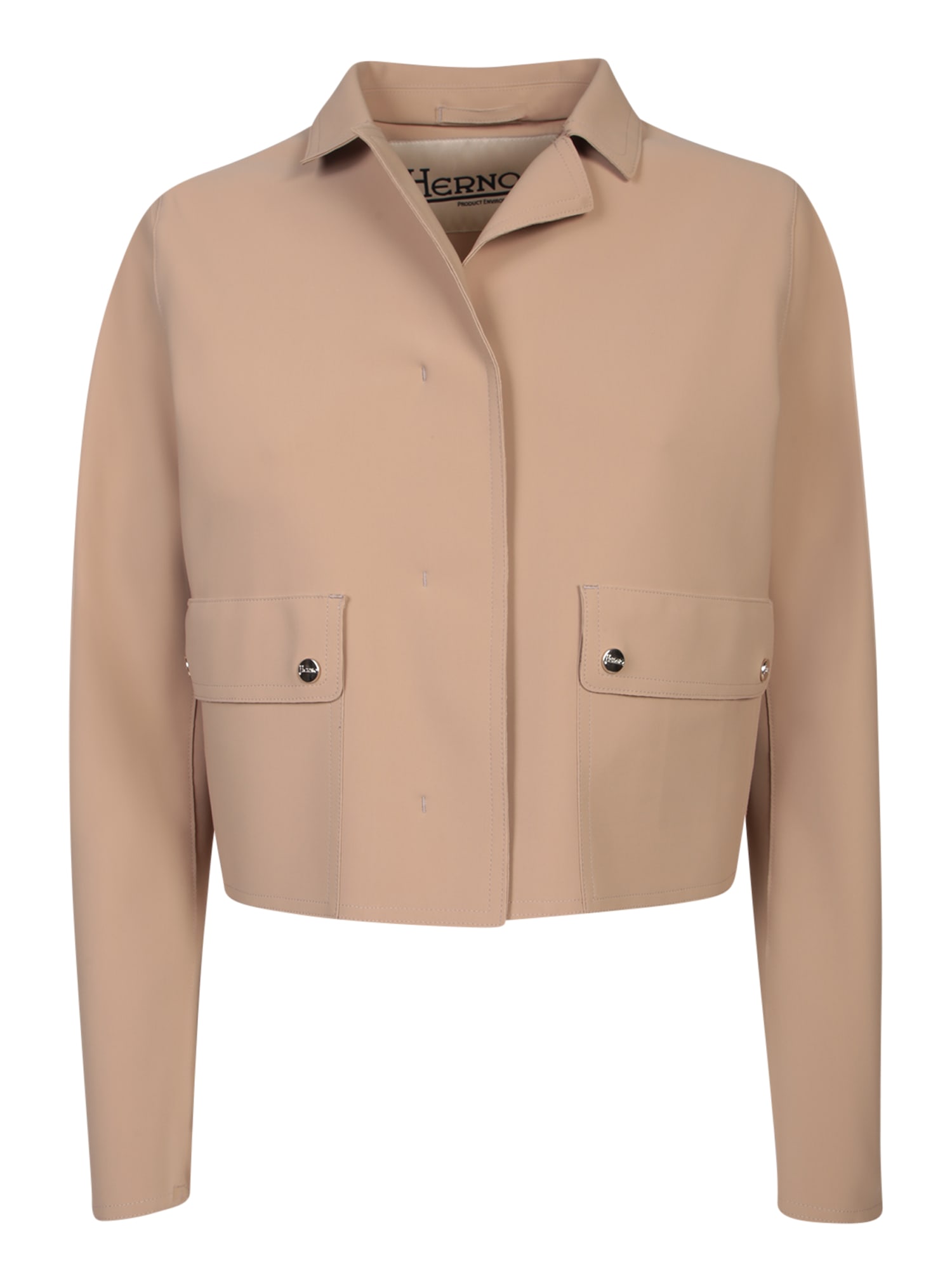 HERNO SCUBA SAND BOMBER JACKET