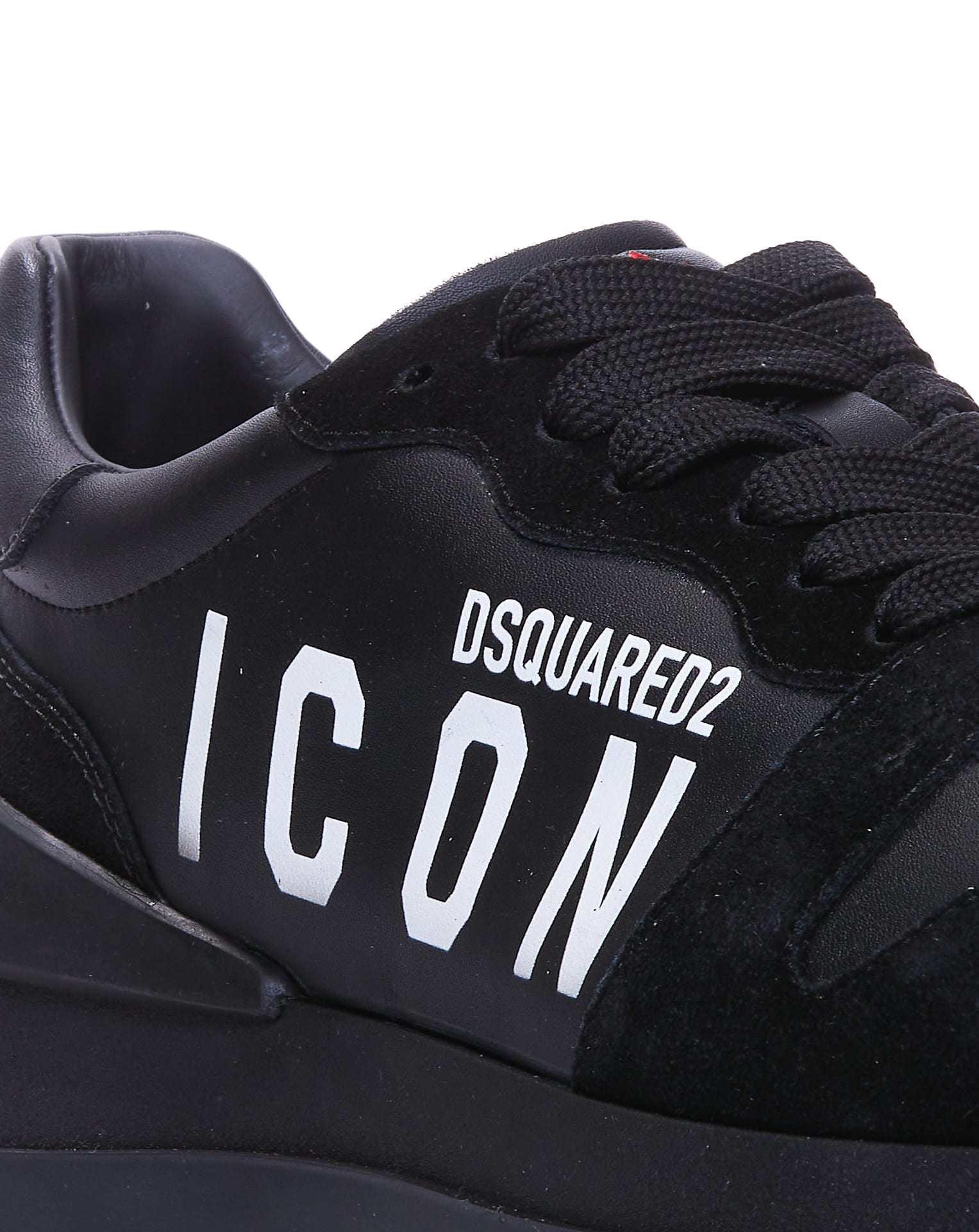 Shop Dsquared2 Icon Running Sneakers In Black