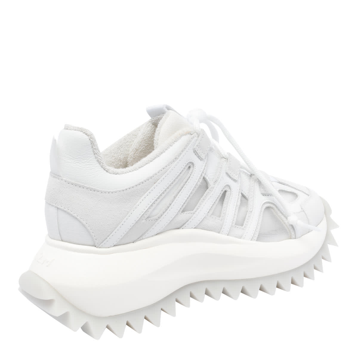 Shop Vic Matie Running Treck Sneakers In White