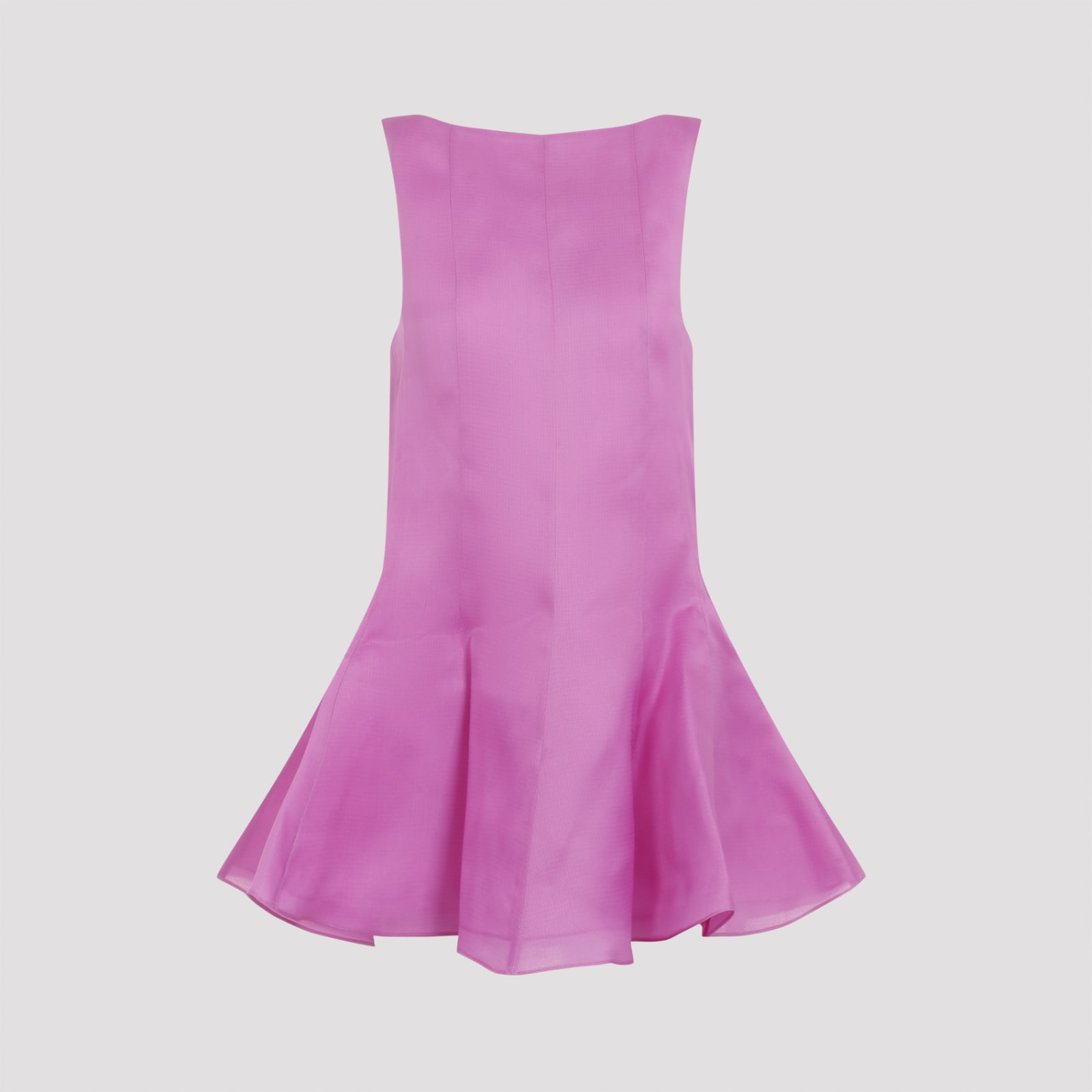 Shop Khaite Mags Dress In Orchid