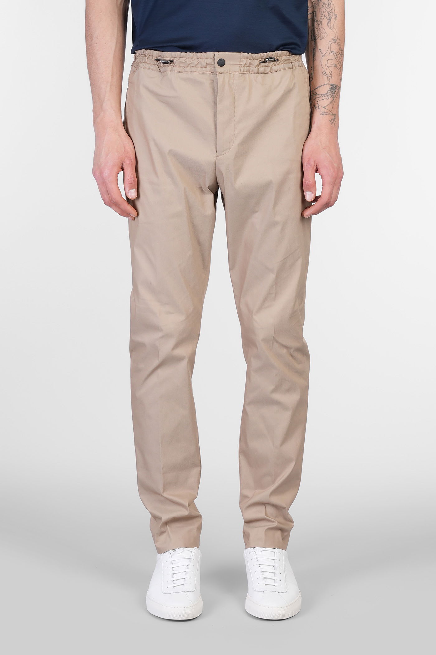 Nu56 Pants In Camel Cotton