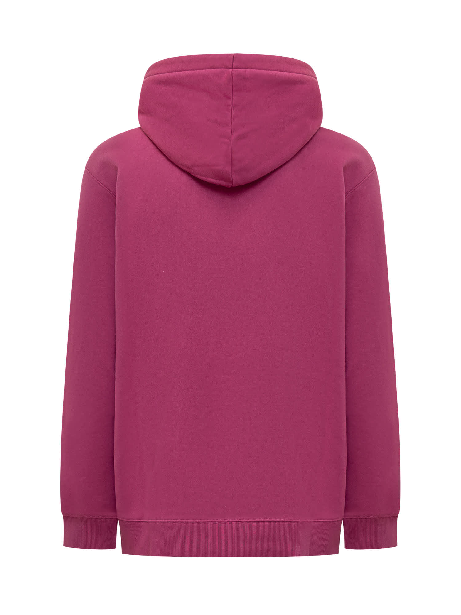 Shop Lanvin Hoodie In Fuchsia