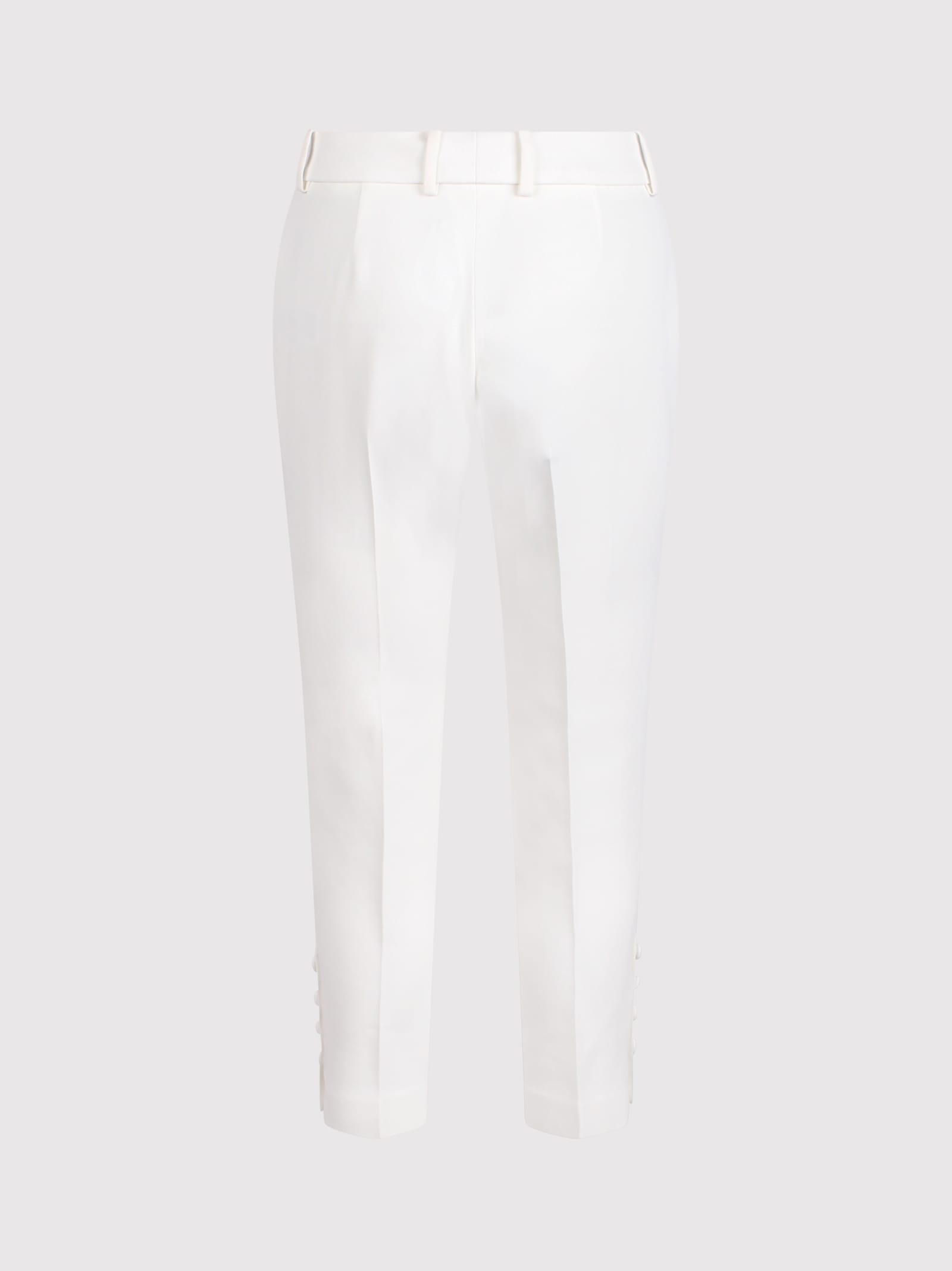 Shop Ermanno Scervino Tailored Crop Trousers