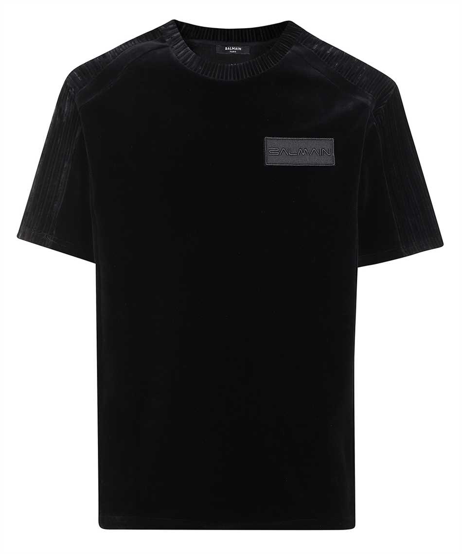 Balmain Crew-neck T-shirt In Black
