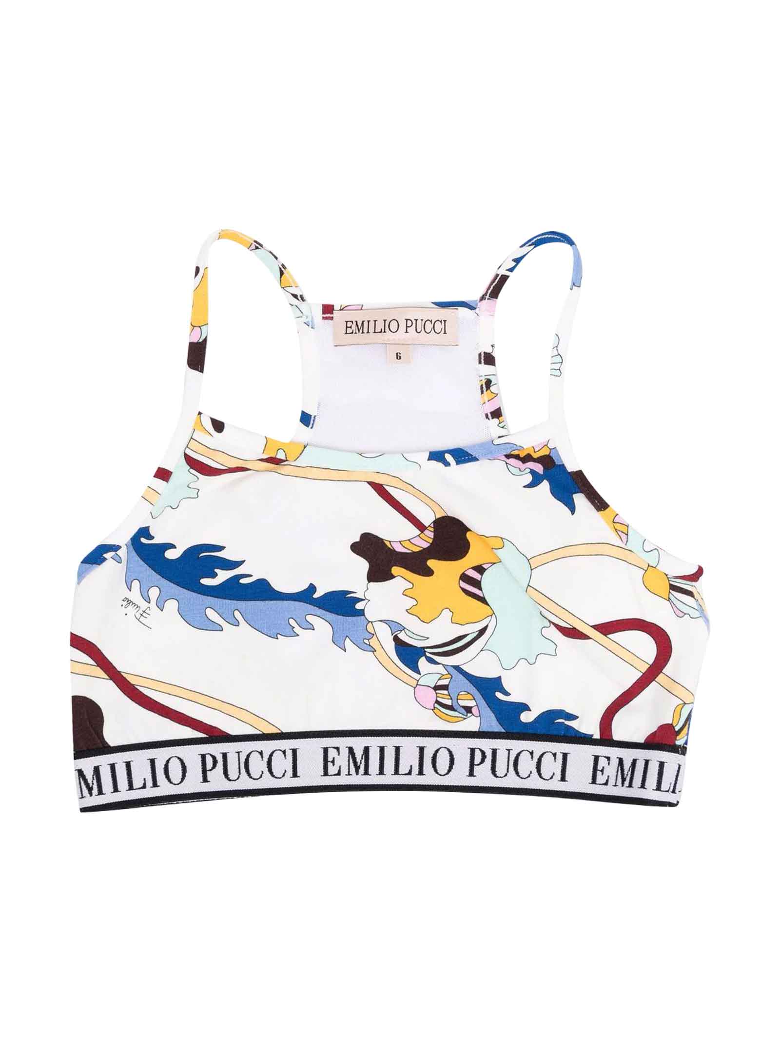 Emilio Pucci Top With Multicolor Print
