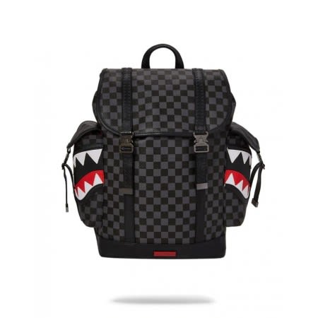 Best price on the market at italist, Sprayground Shark Shape Check Backpack  in 2023