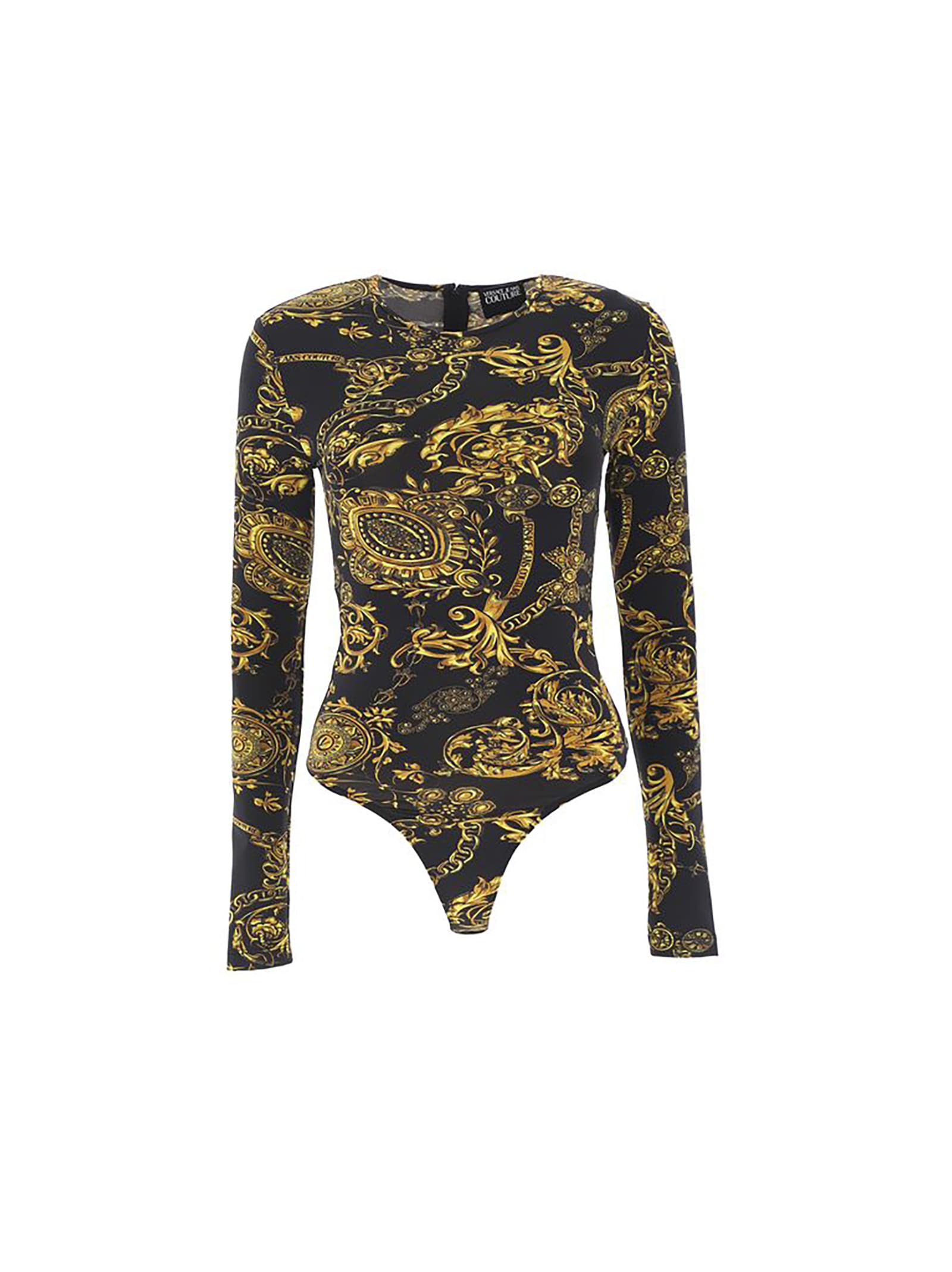 Versace Jeans Couture Printed Lycra Bodysuit