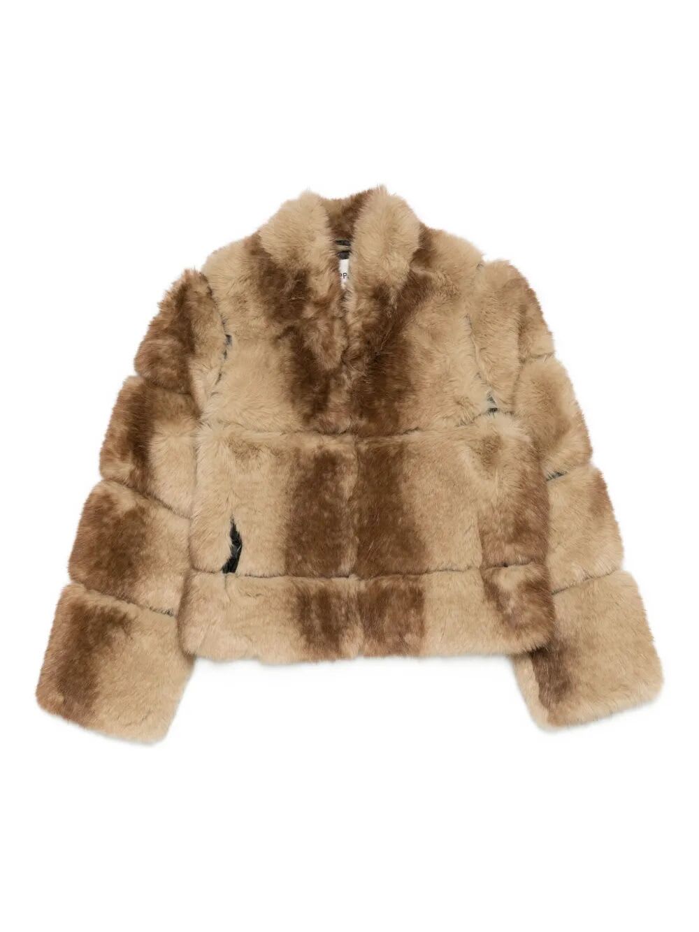 Apparis Sai Mink Coat In Brown