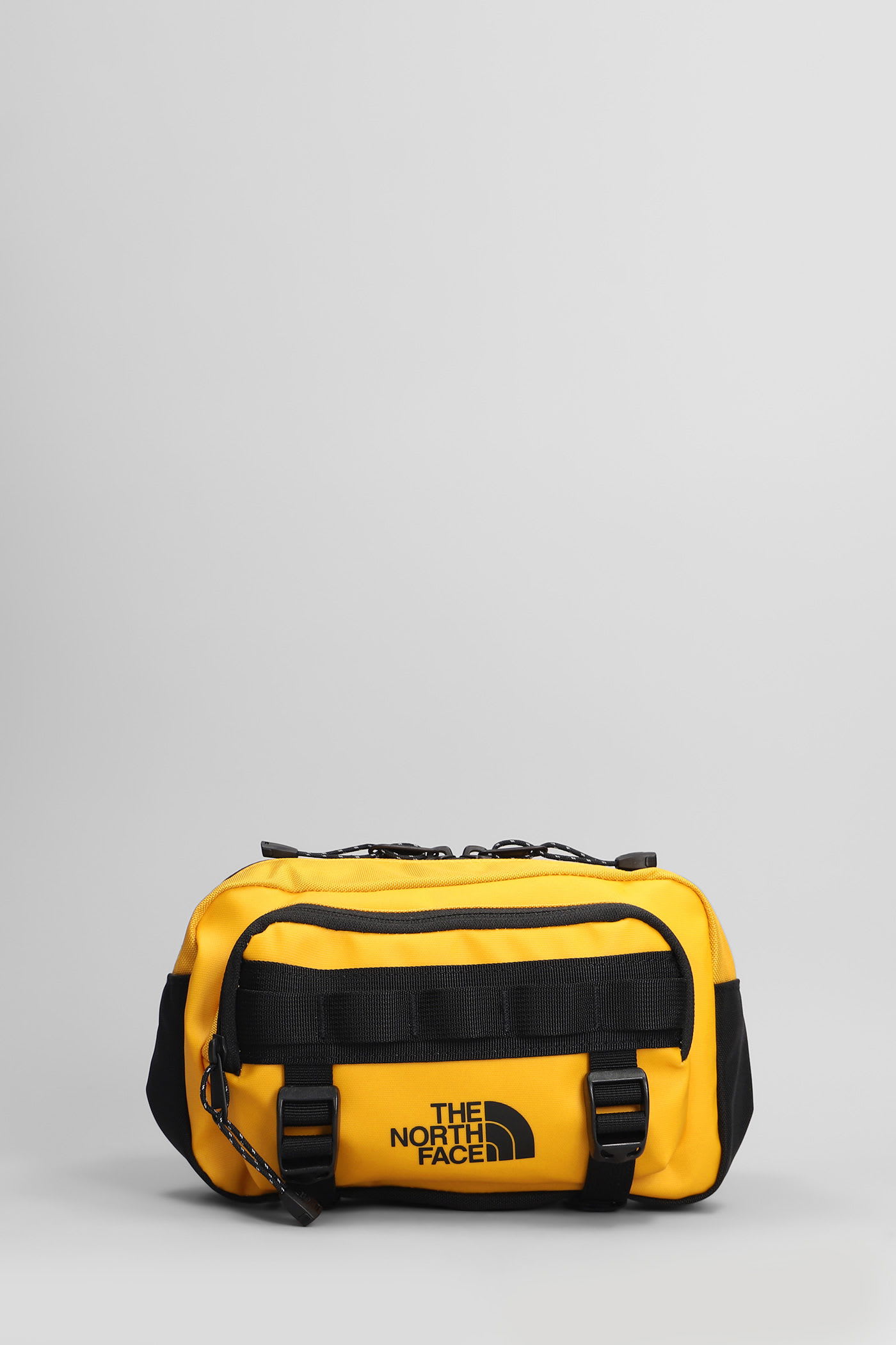 Base Camp Lumbar Waist Bag In Yellow Fabric