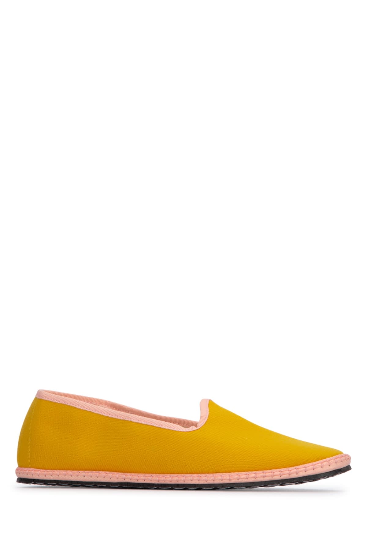 Vibi Venezia Yellow Slip On Loafers In Yellow