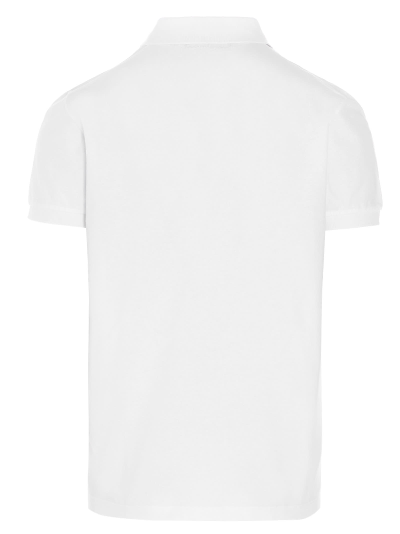 Dsquared2 Icon Polo Shirt In White