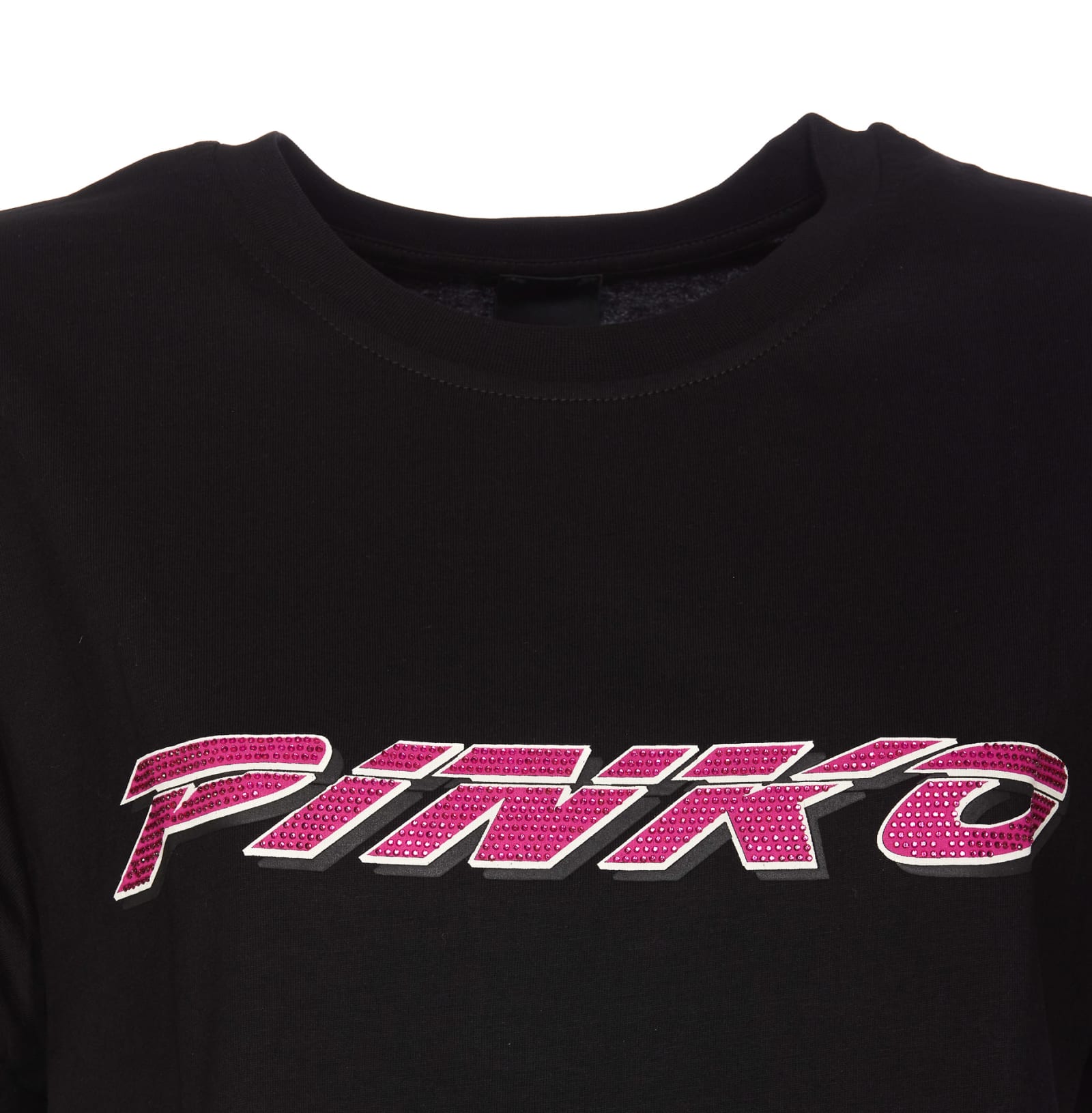 Shop Pinko Telesto T-shirt In Black